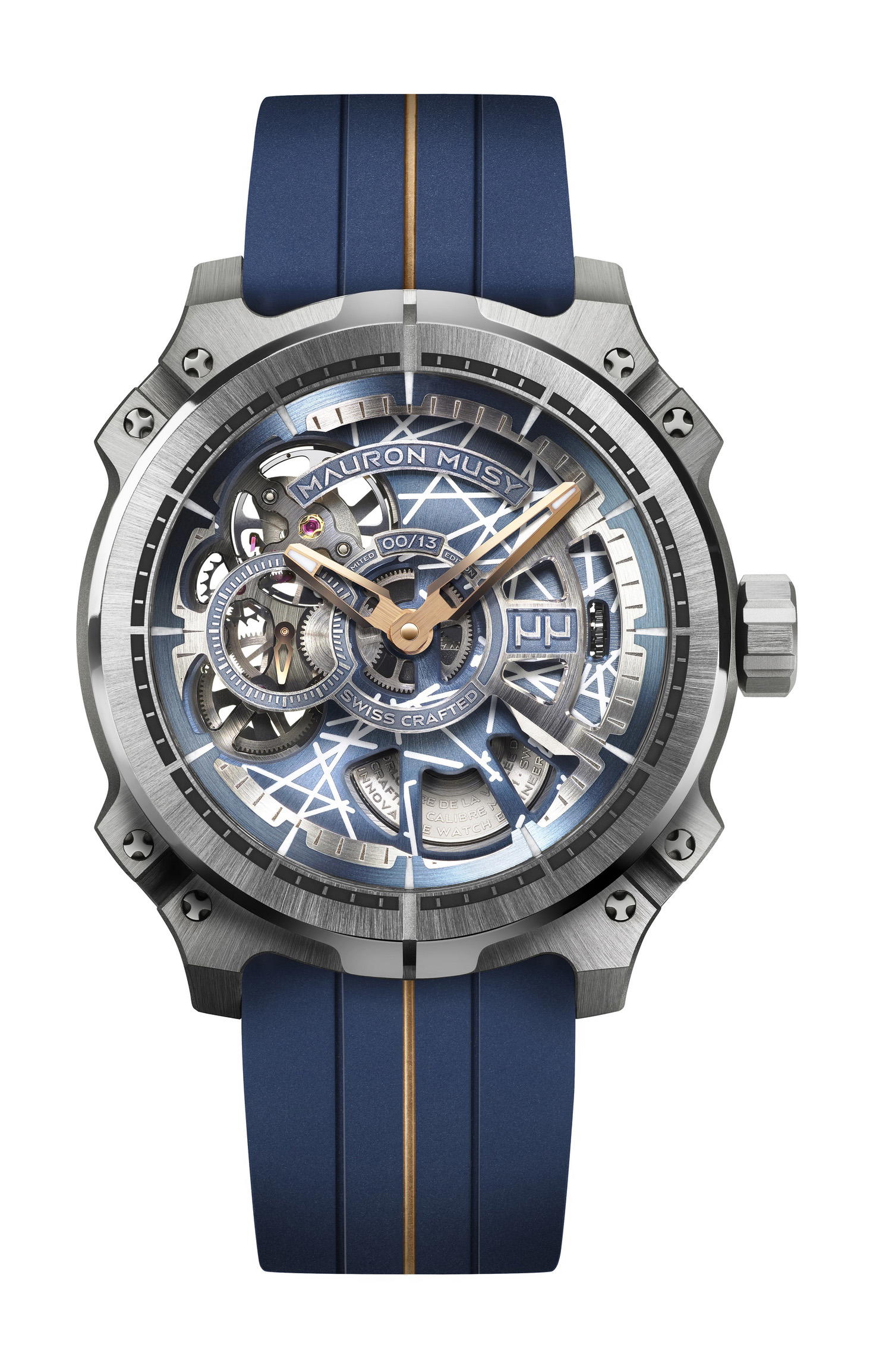 Mauron Musy MU05 Blueprint Titanium Skeleton