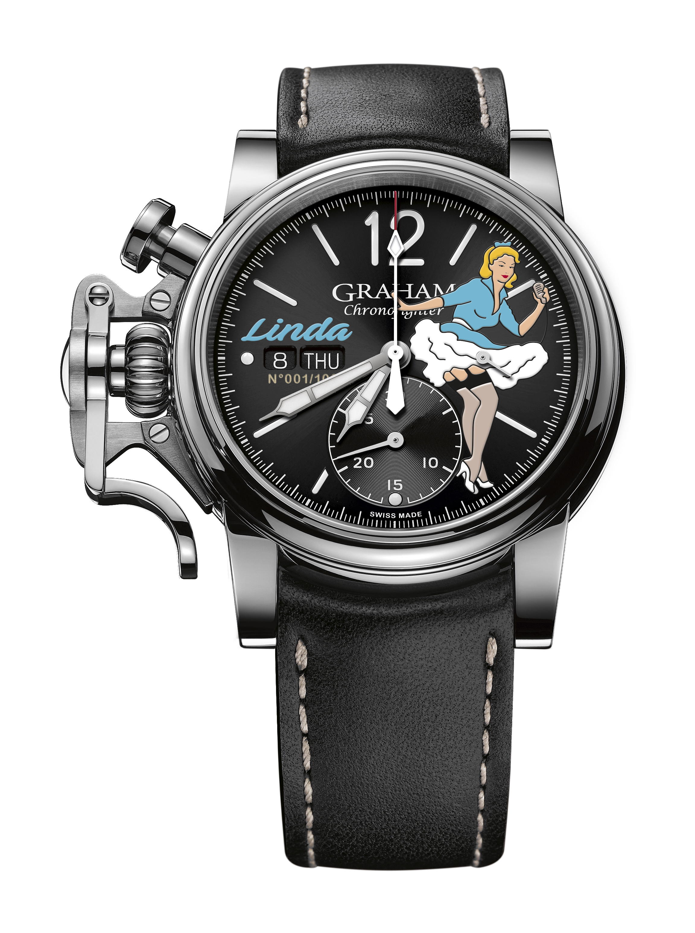 Graham Chronofighter Vintage Nose Art Ltd