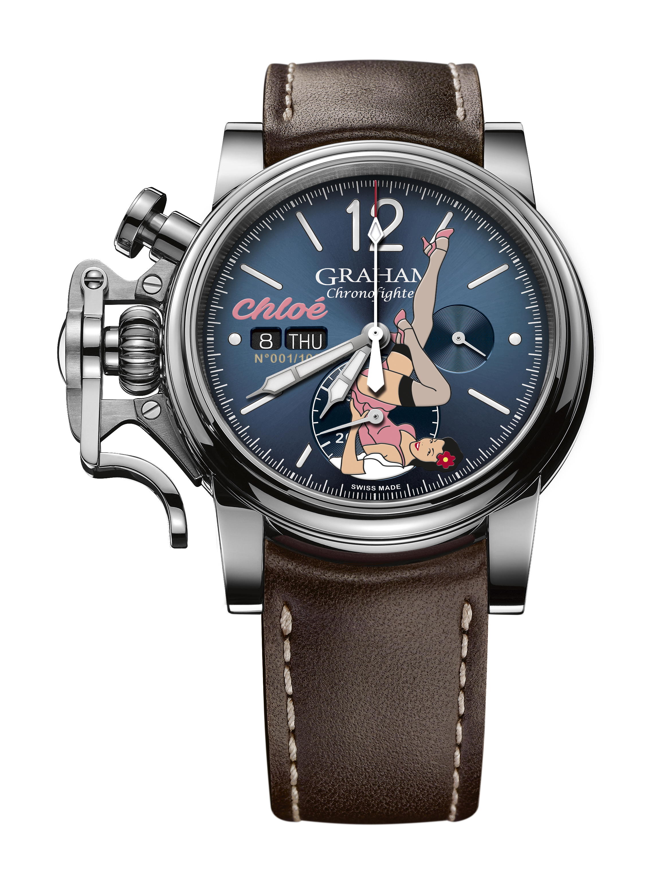 Graham Chronofighter Vintage Nose Art Ltd