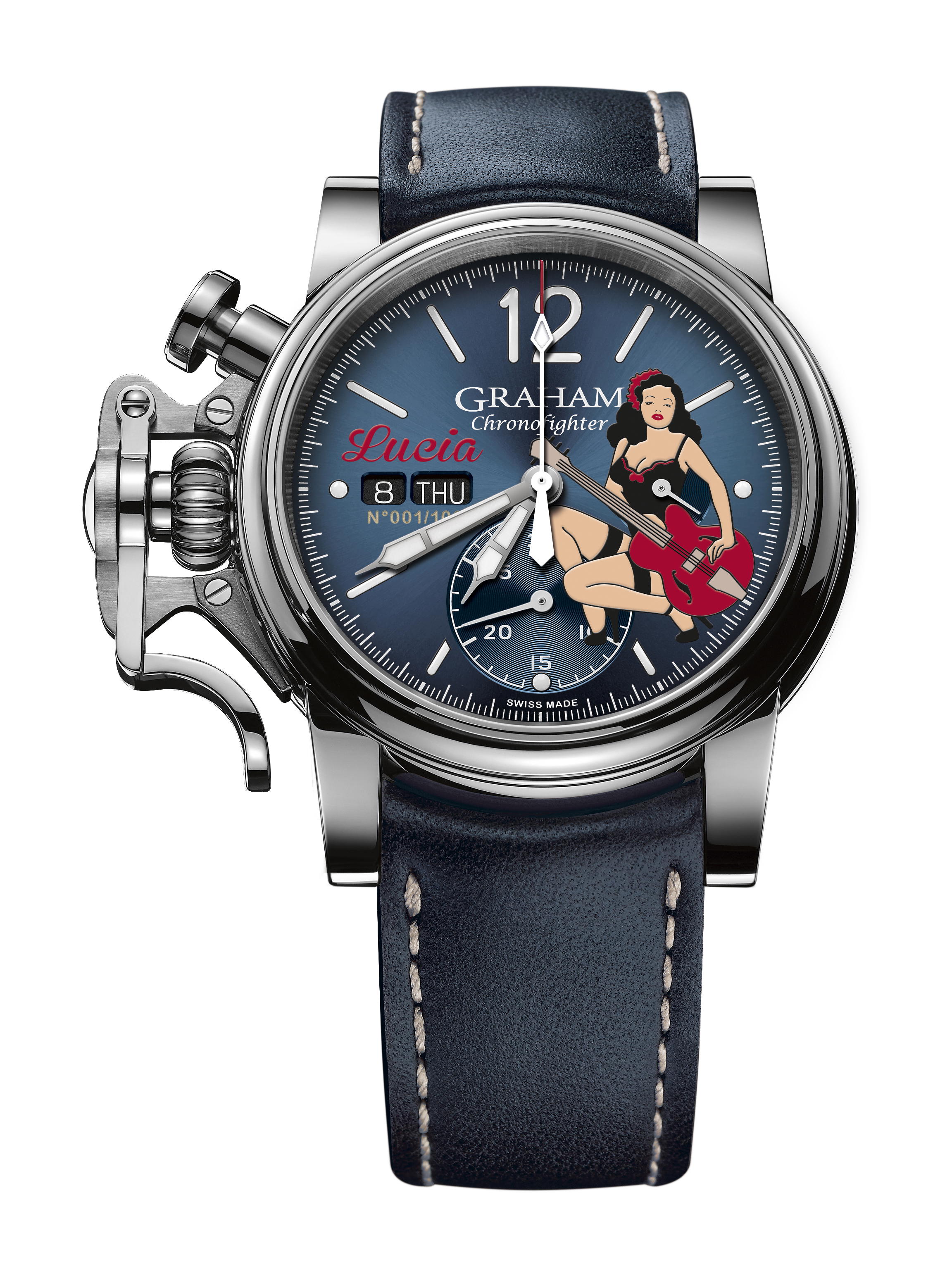 Graham Chronofighter Vintage Nose Art Ltd