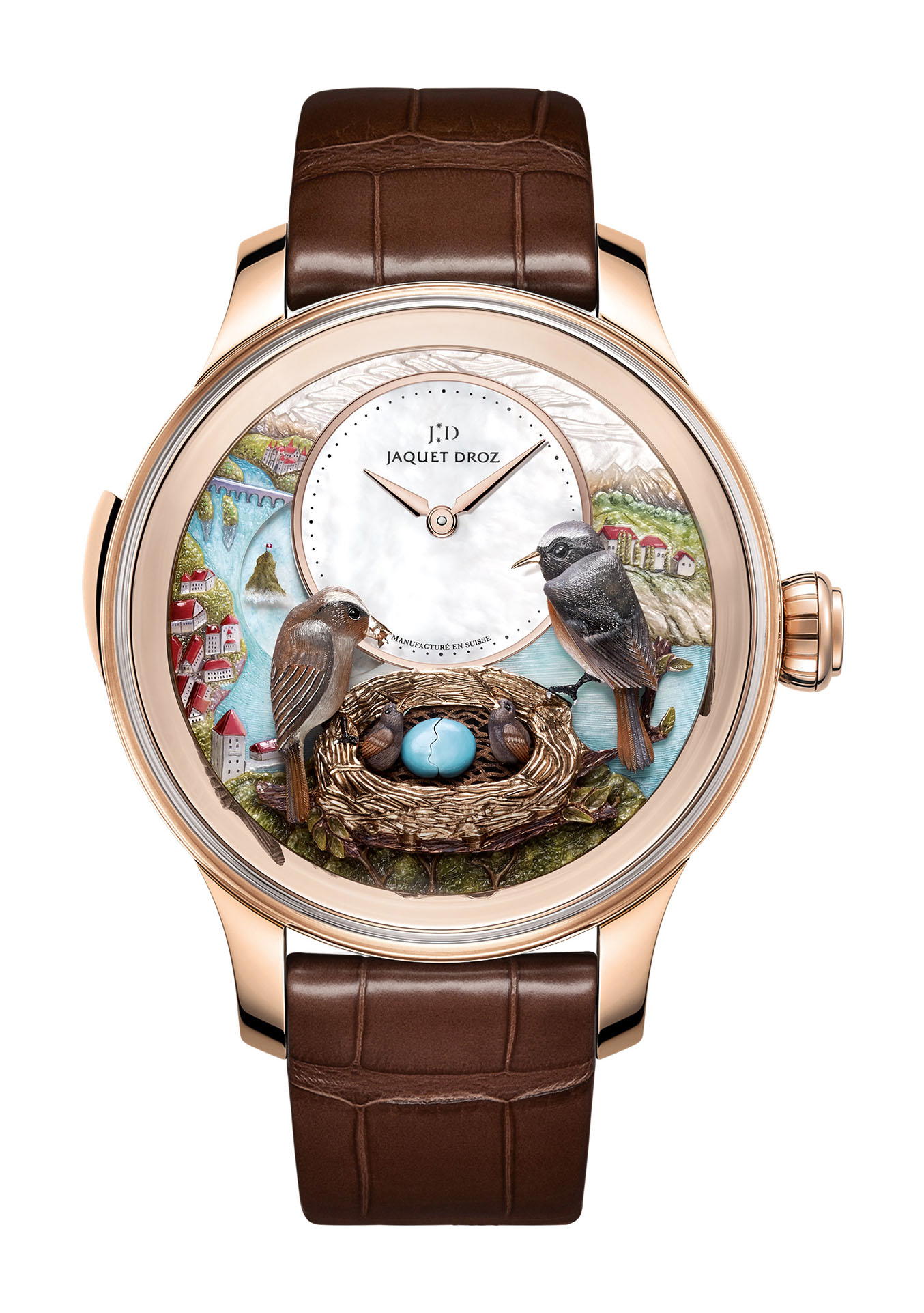 Jaquet Droz Bird Repeater Fall of the Rhine