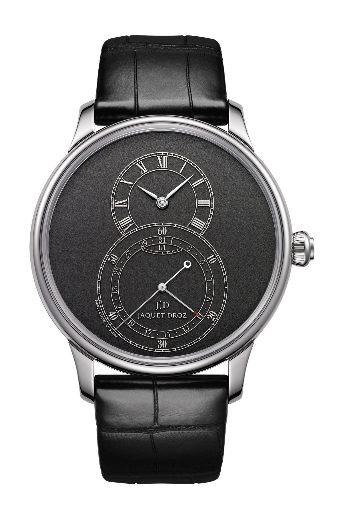 Jaquet Droz Grande Seconde Quantieme Black Tech