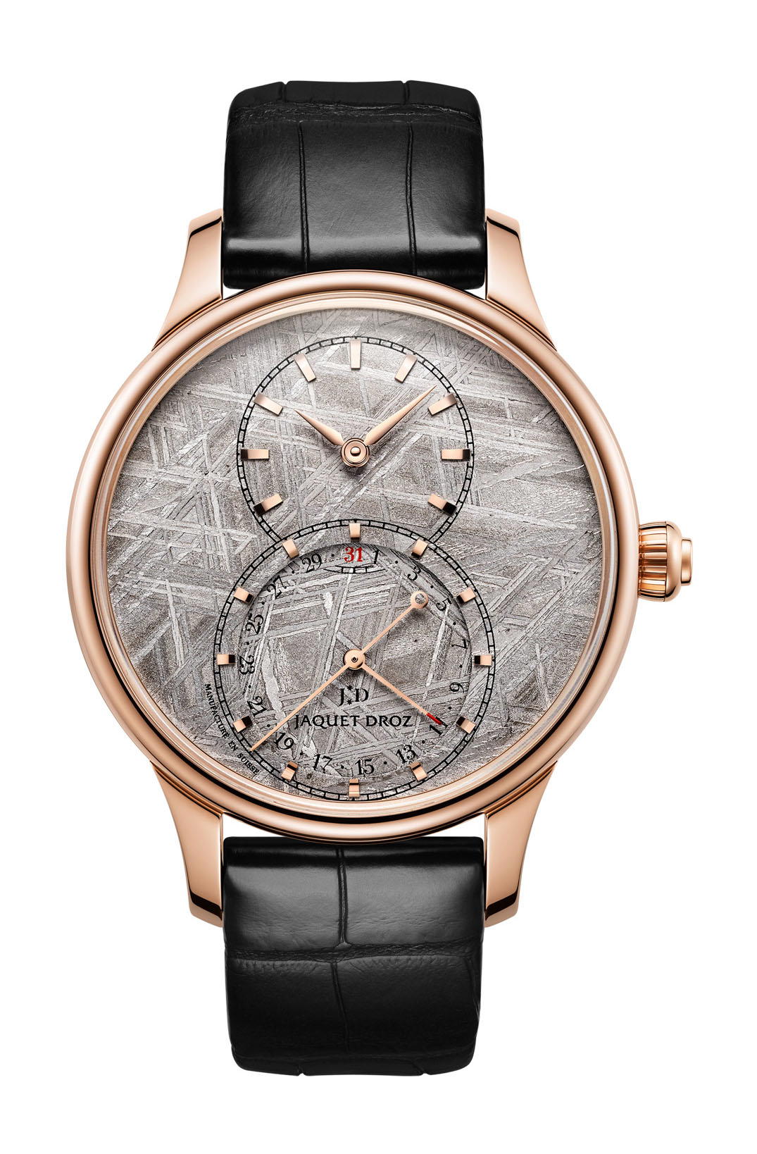 Jaquet Droz Grande Seconde Quantieme Meteorite