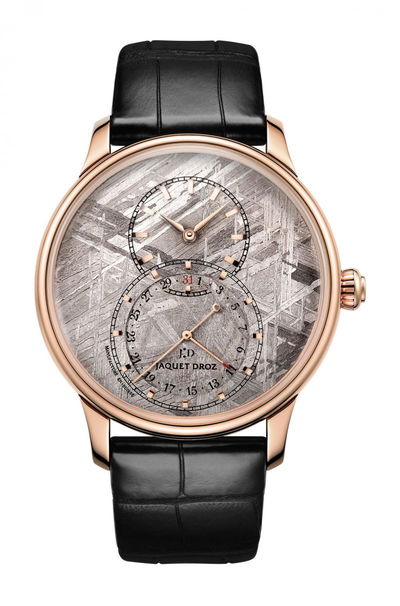 Jaquet Droz Grande Seconde Quantieme Meteorite