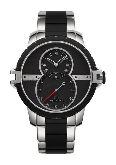 Jaquet Droz Grande seconde SW Steel-rubber