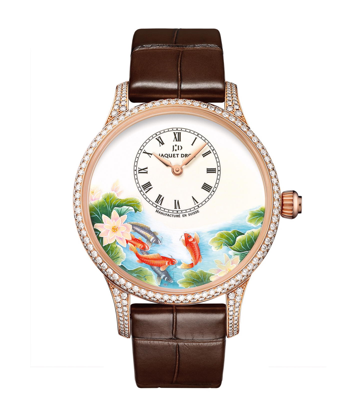 Jaquet Droz Petite Heure Minute Carps