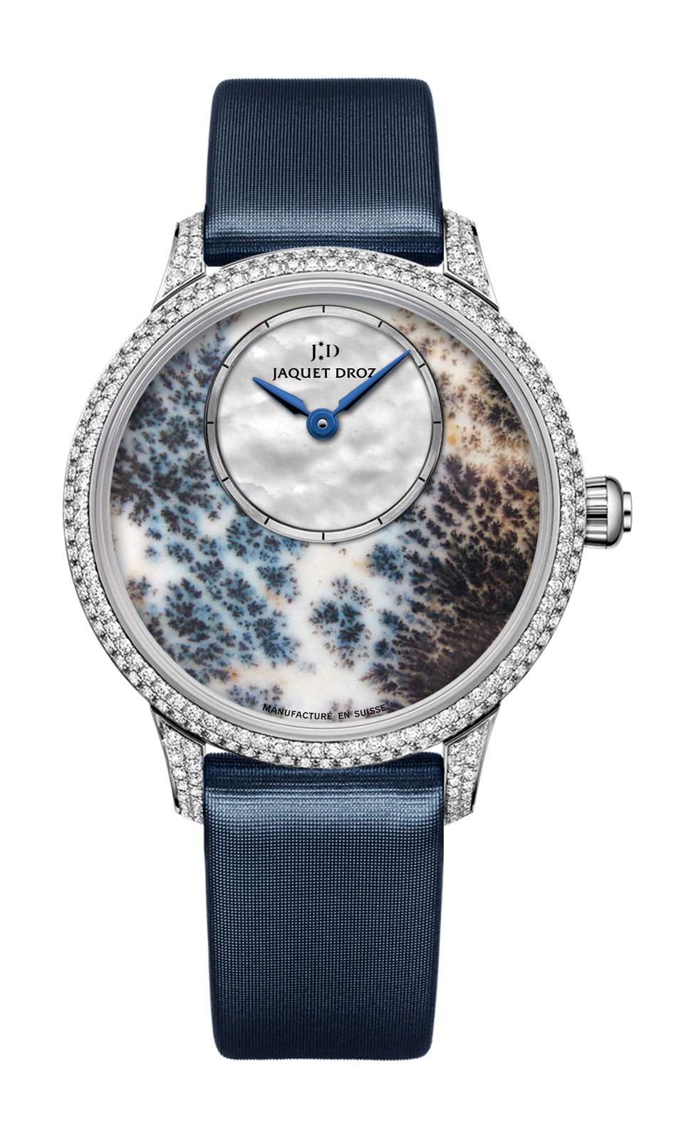 Jaquet Droz Petite Heure Minute Dendritic Agate