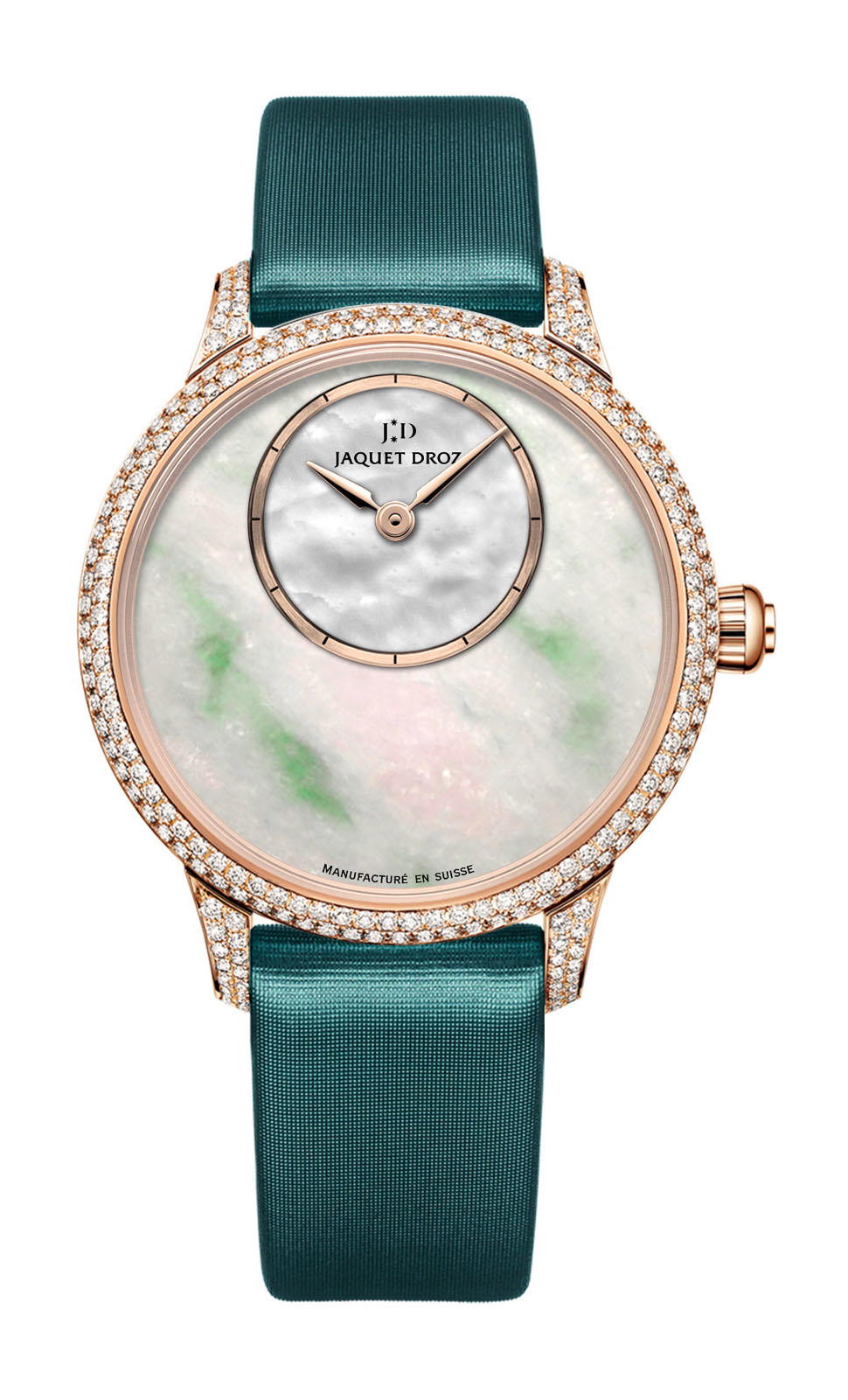 Jaquet Droz Petite Heure Minute Jadeite