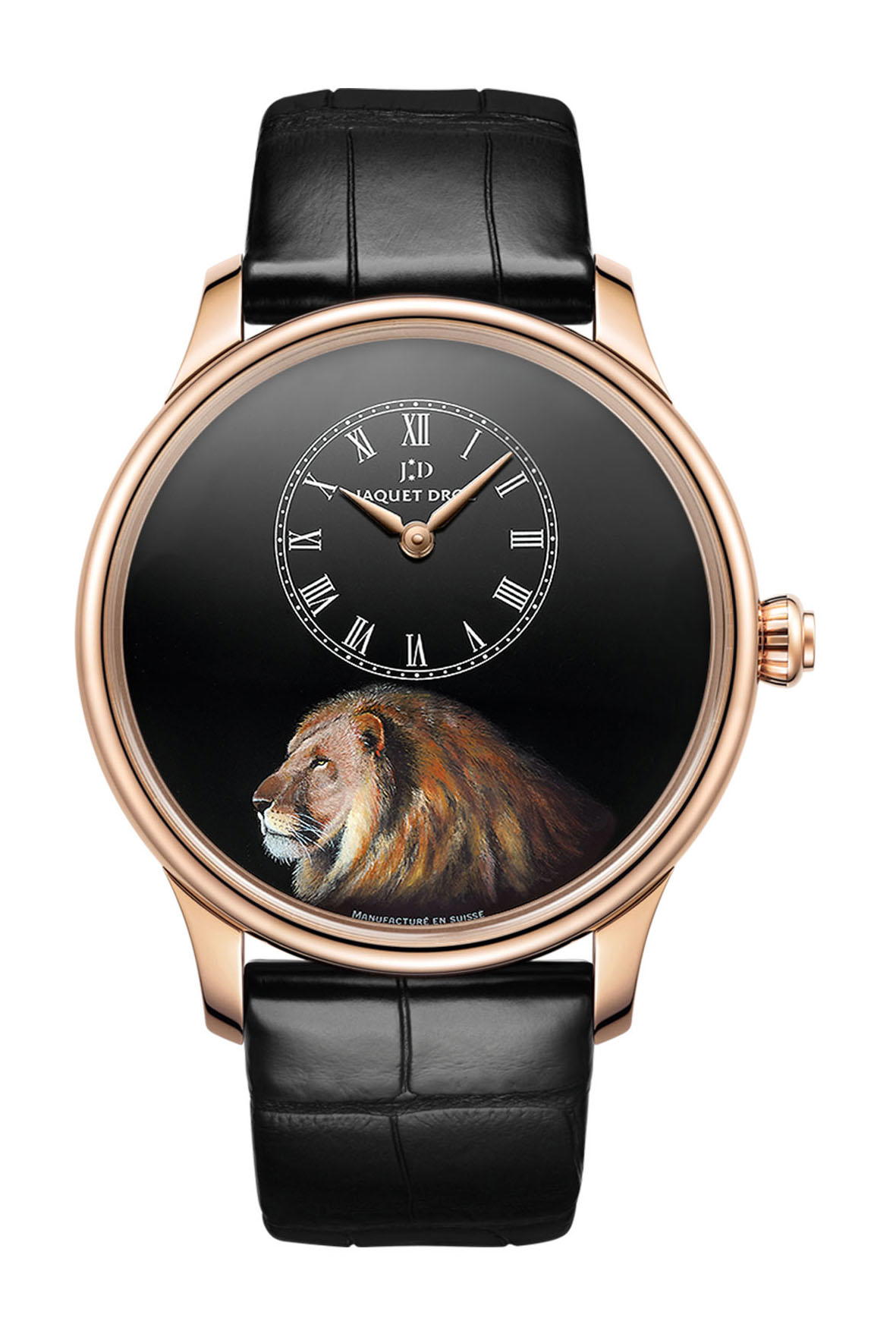 Jaquet Droz Petite Heure Minute Lion