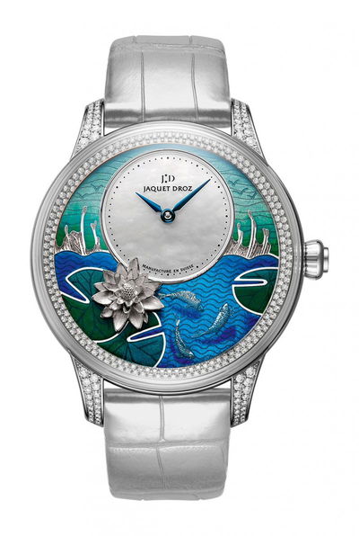 Jaquet Droz Petite Heure Minute Relief Carps