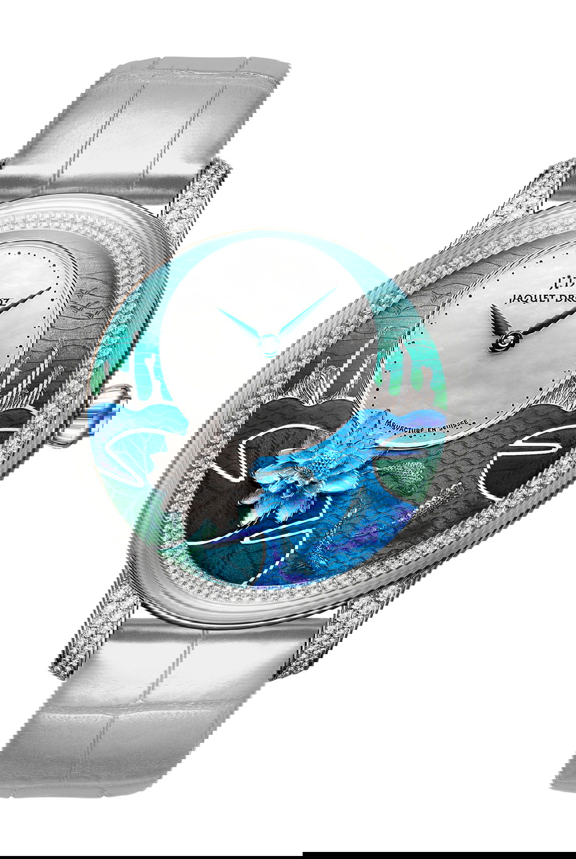 Jaquet Droz Petite Heure Minute Relief Carps