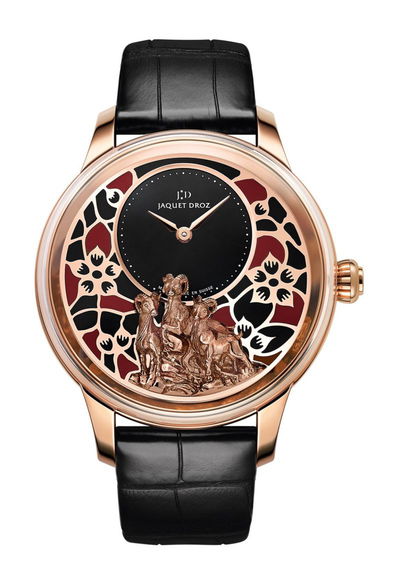 Jaquet Droz Petite Heure Minute Relief Goats