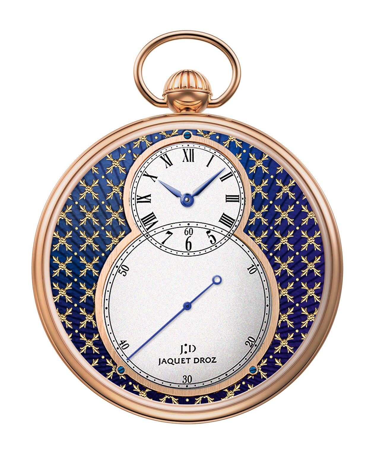 Jaquet Droz Pocket Watch Paillonnée