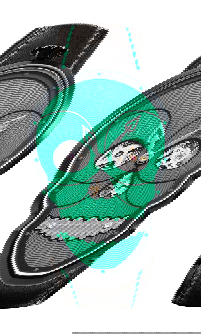 Fiona Krüger Petit Skull (Green/Black)