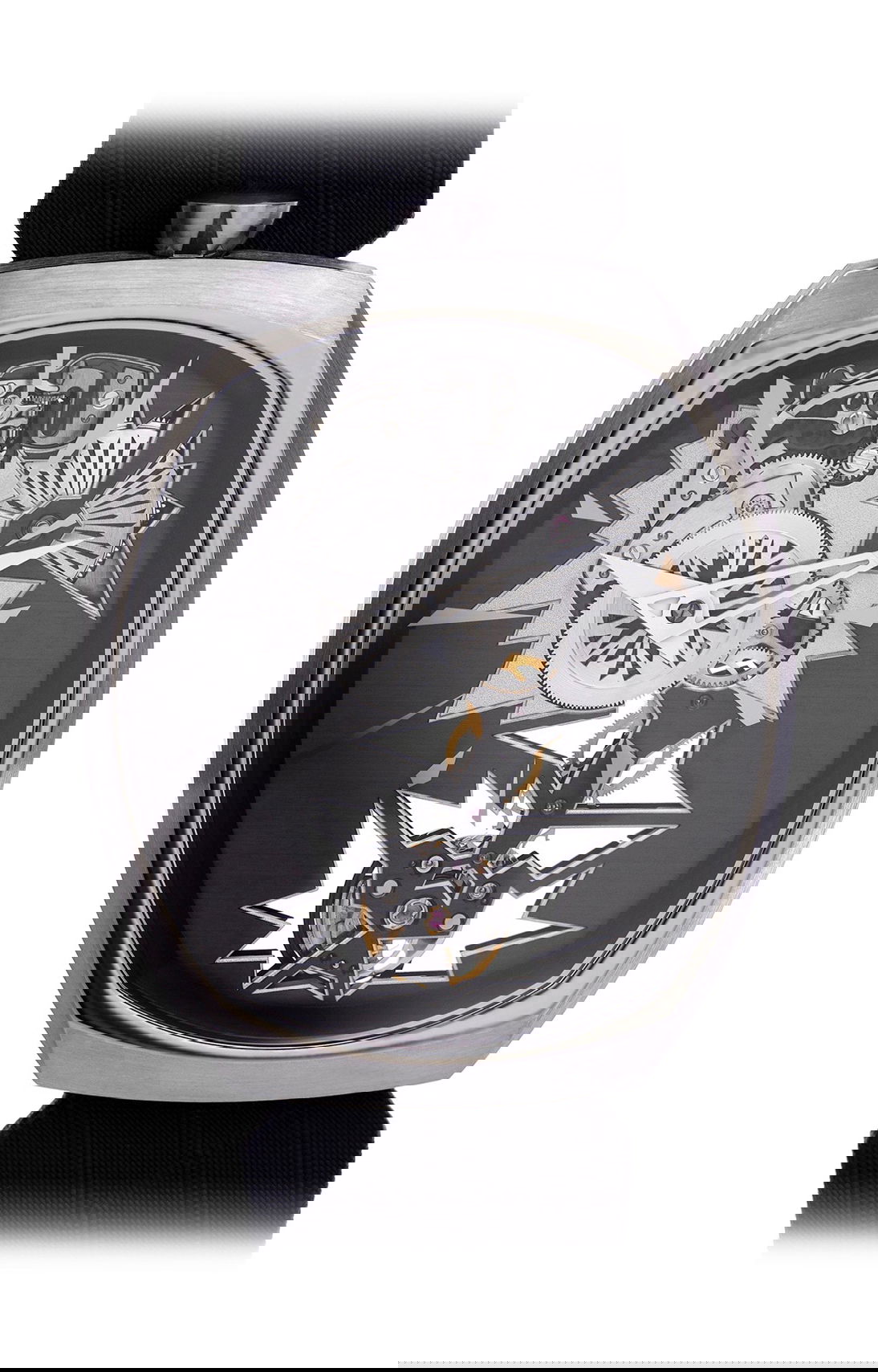 Fiona Krüger Mechanical Entropy (black &amp; rhodium movement)