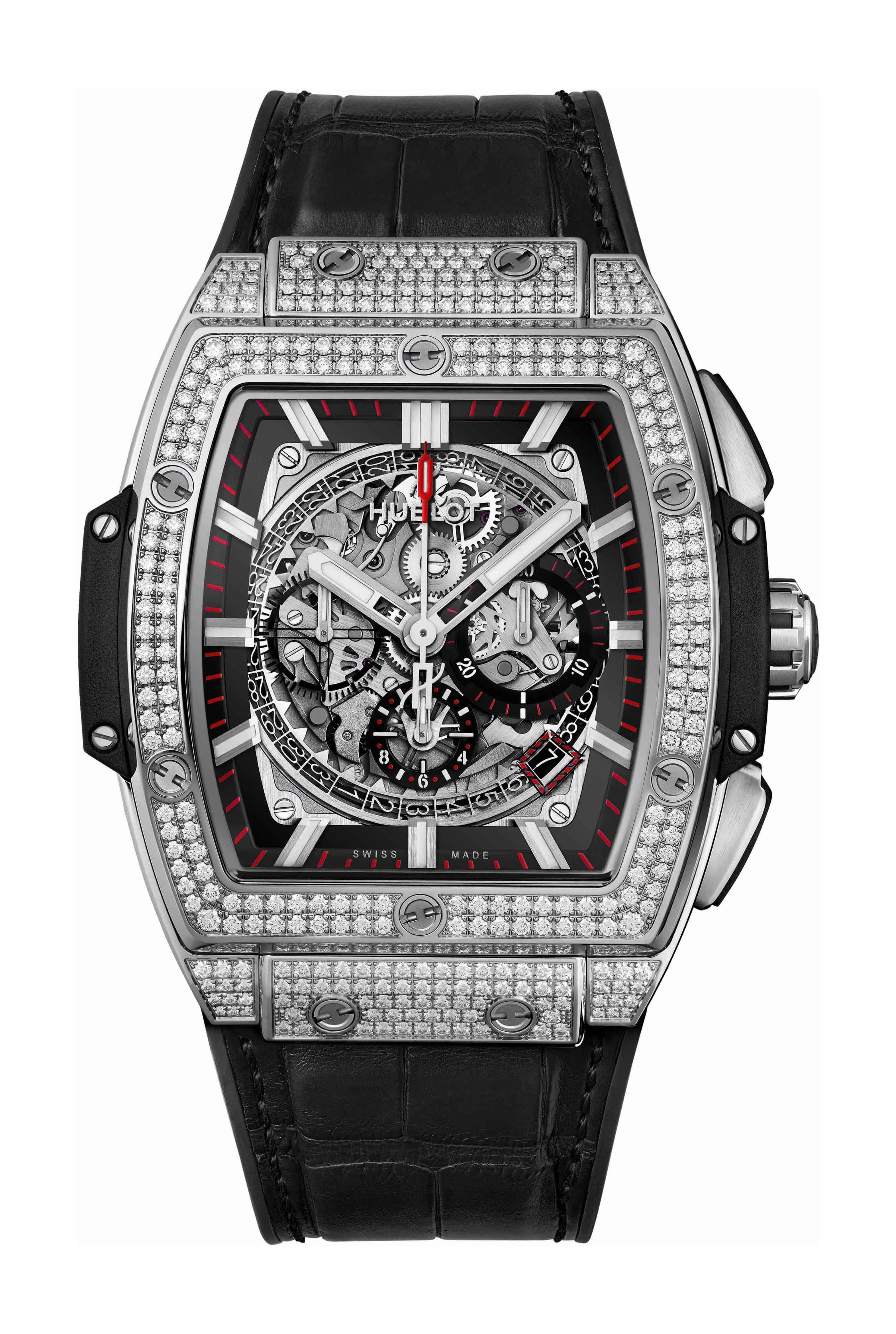 Hublot Spirit Of Big Bang Titanium Pavé