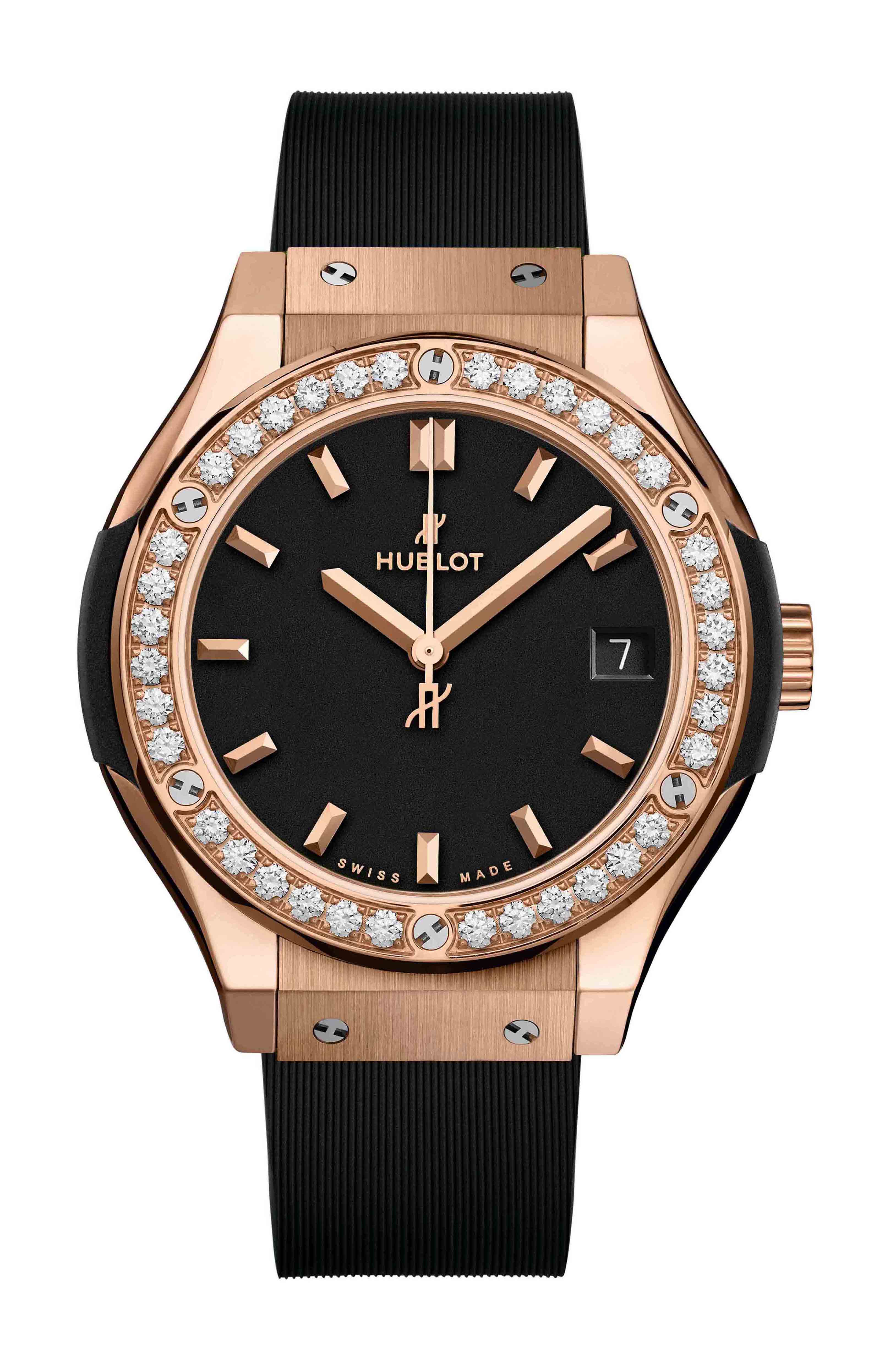 Hublot Classic Fusion King Gold Diamonds