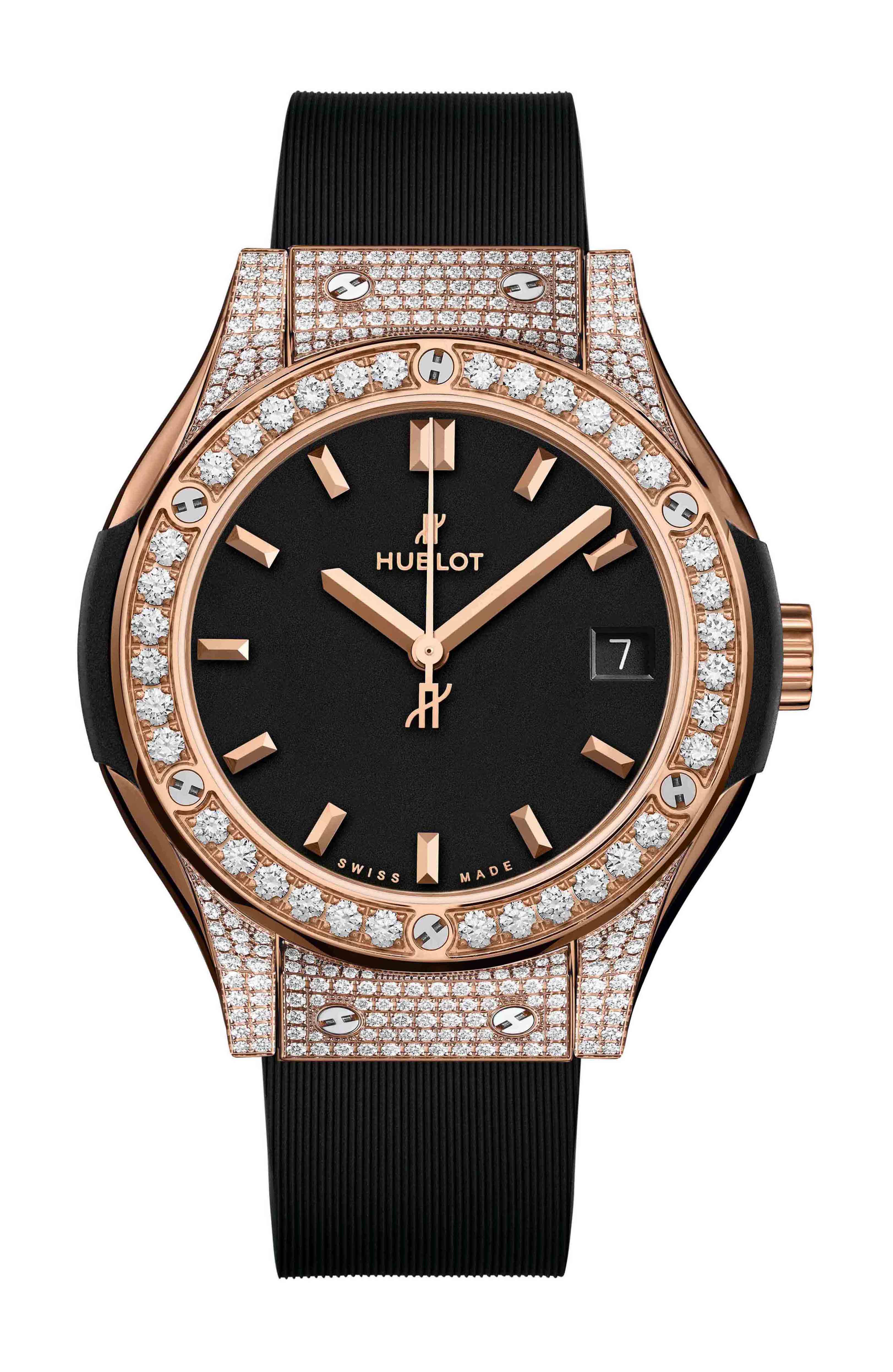 Hublot Classic Fusion King Gold Pavé