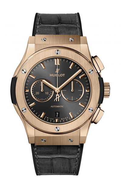 Hublot Classic Fusion Racing Grey Chronograph King Gold
