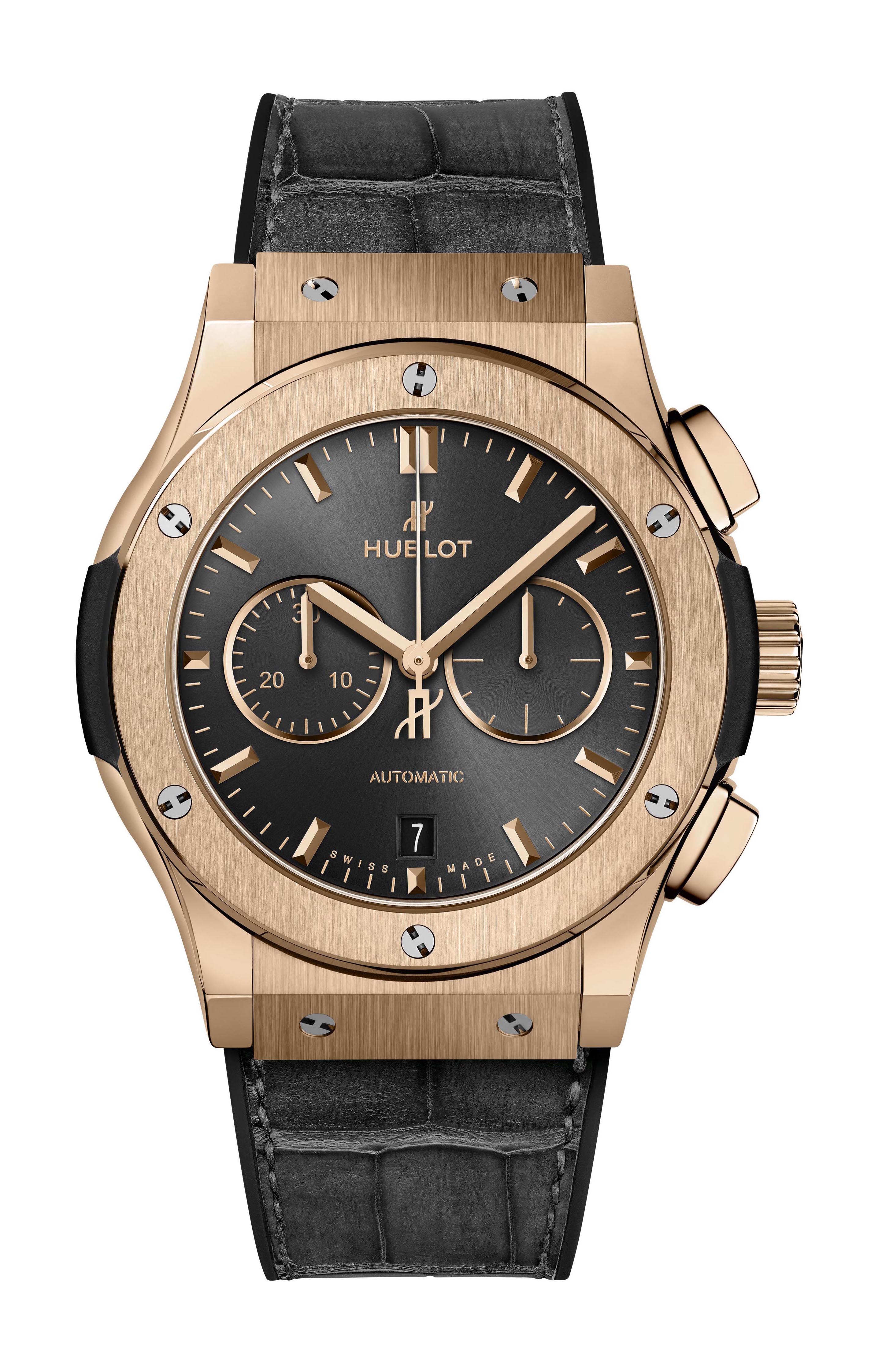 Hublot Classic Fusion Racing Grey Chronograph King Gold