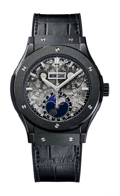 Hublot Classic Fusion Aerofusion Moonphase Black Magic Aeromoon