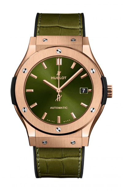 Hublot Classic Fusion King Gold Green
