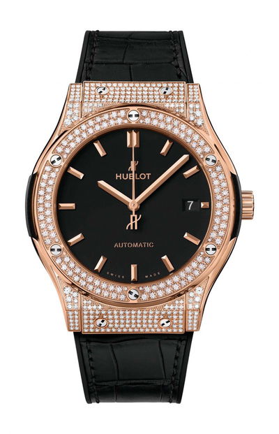 Hublot Classic Fusion King Gold Pavé