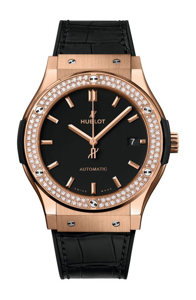 Hublot Classic Fusion King Gold Diamonds
