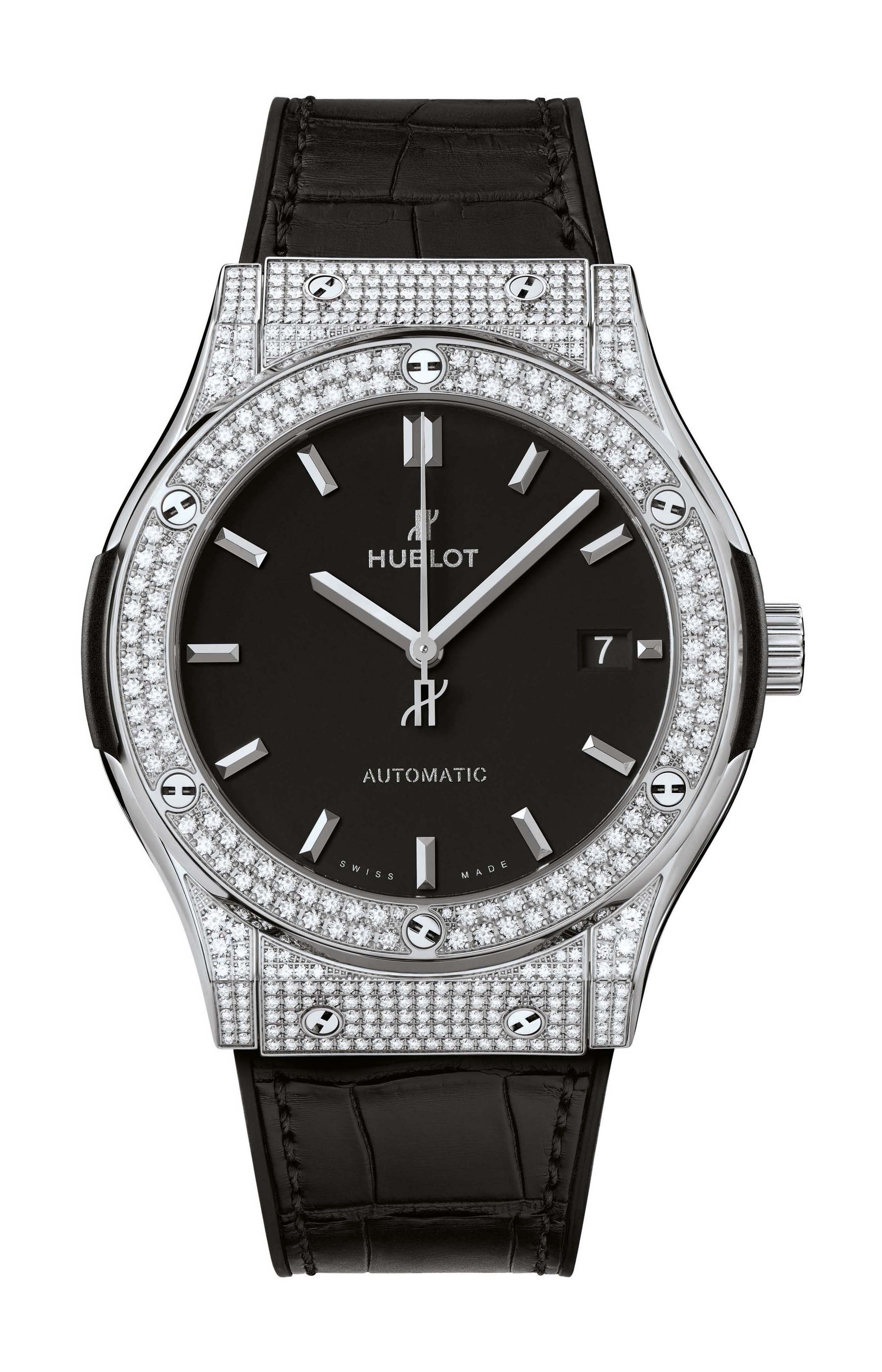 Hublot Classic Fusion Titanium Pavé