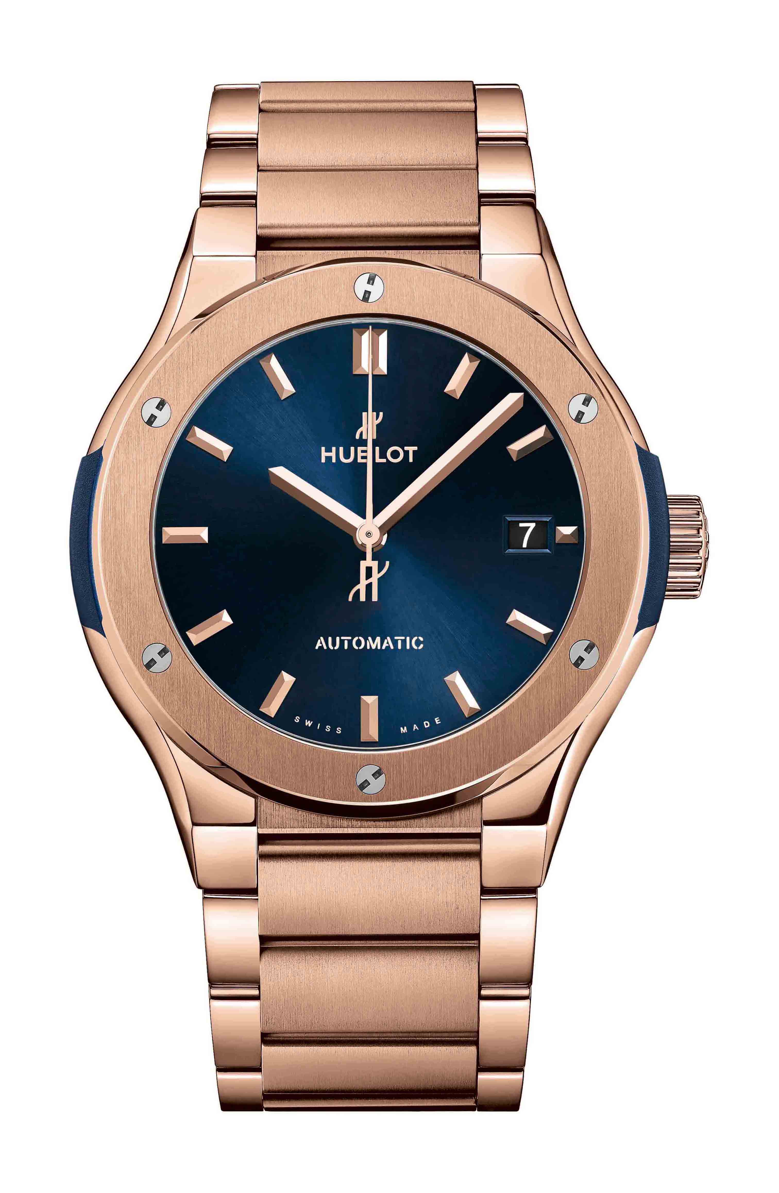 Hublot Classic Fusion Blue King Gold Bracelet