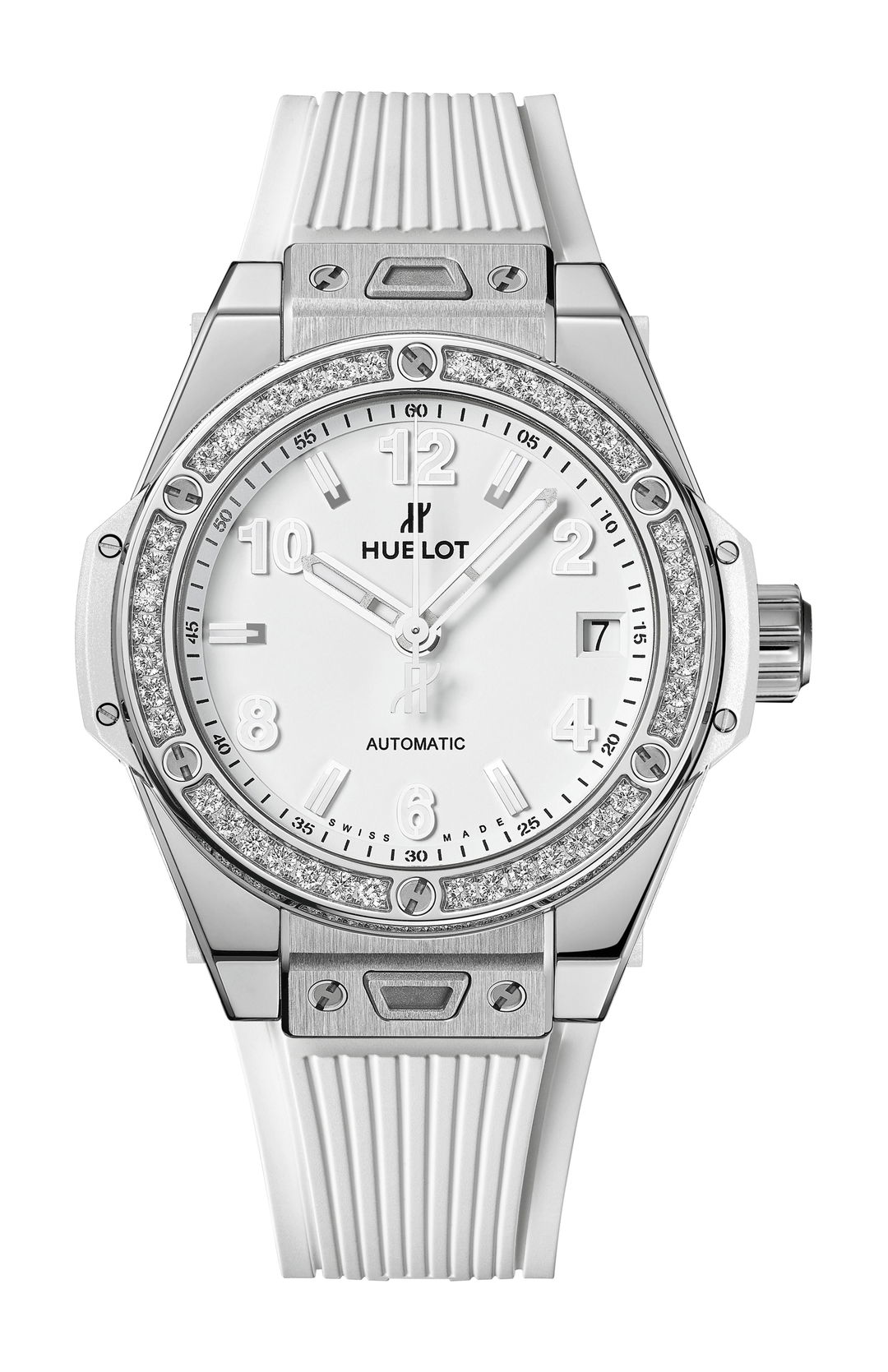 Big Bang One Click Steel White Diamonds