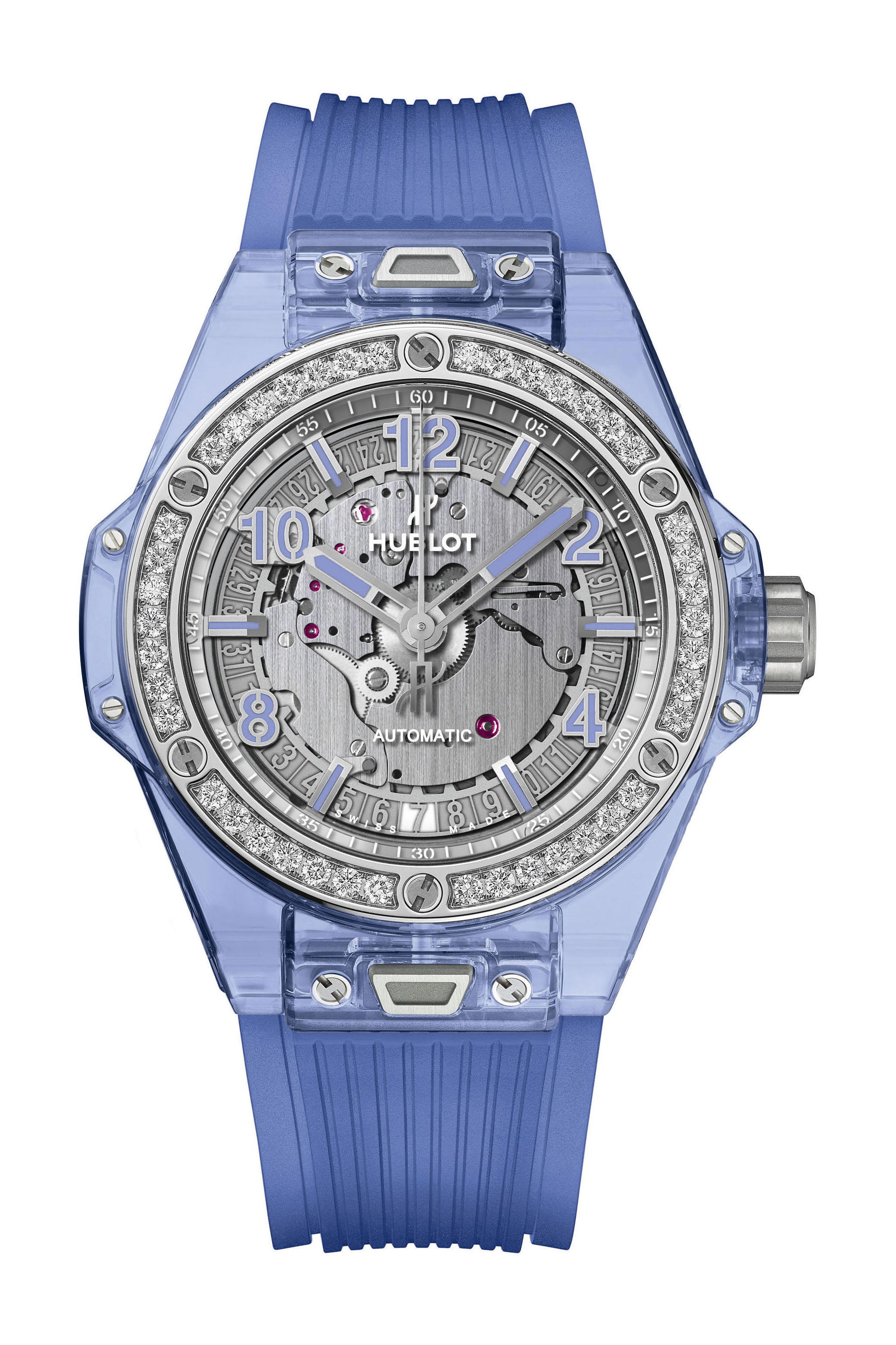Hublot Big Bang One Click Blue Sapphire Diamonds