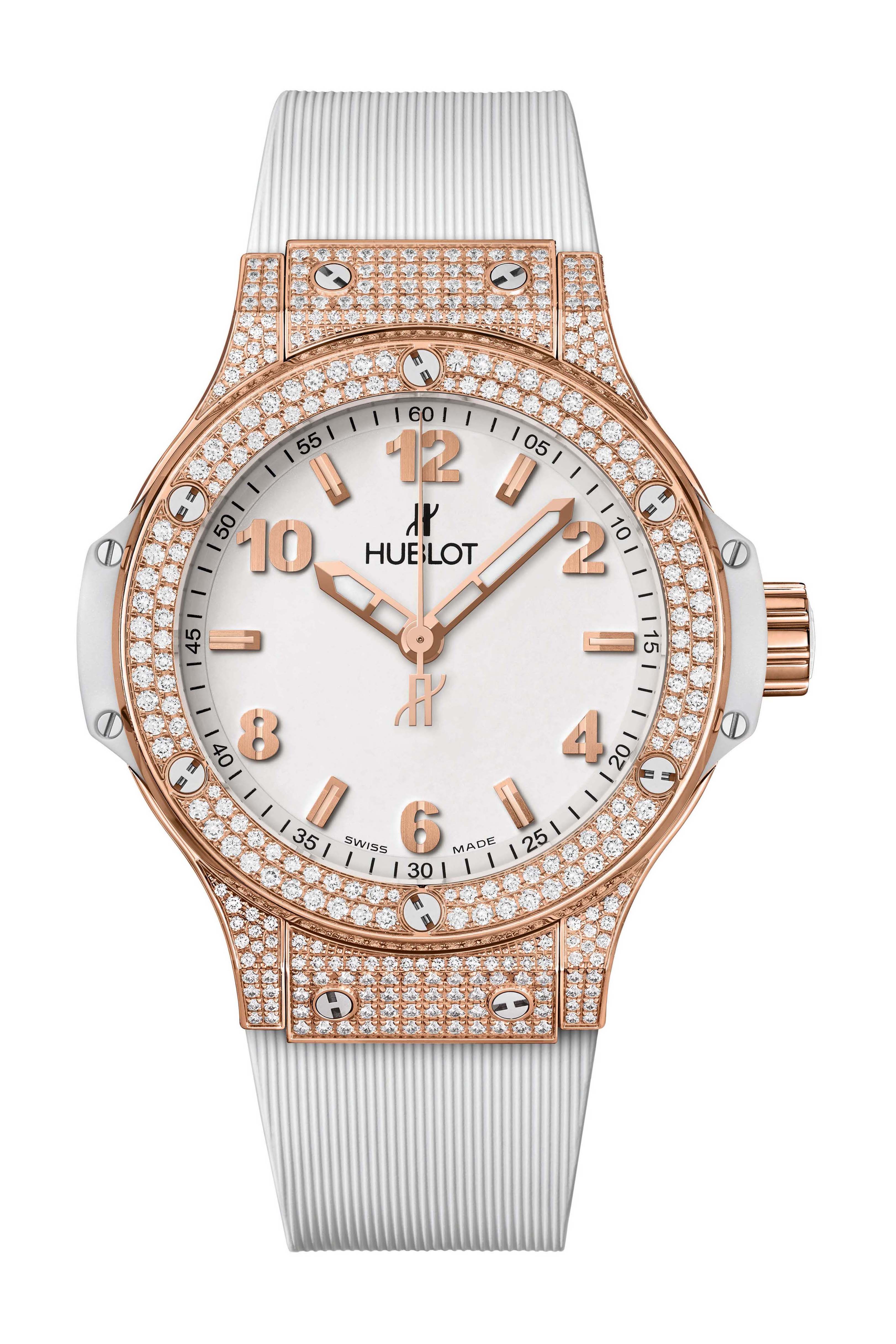 Hublot Big Bang Gold White Pavé