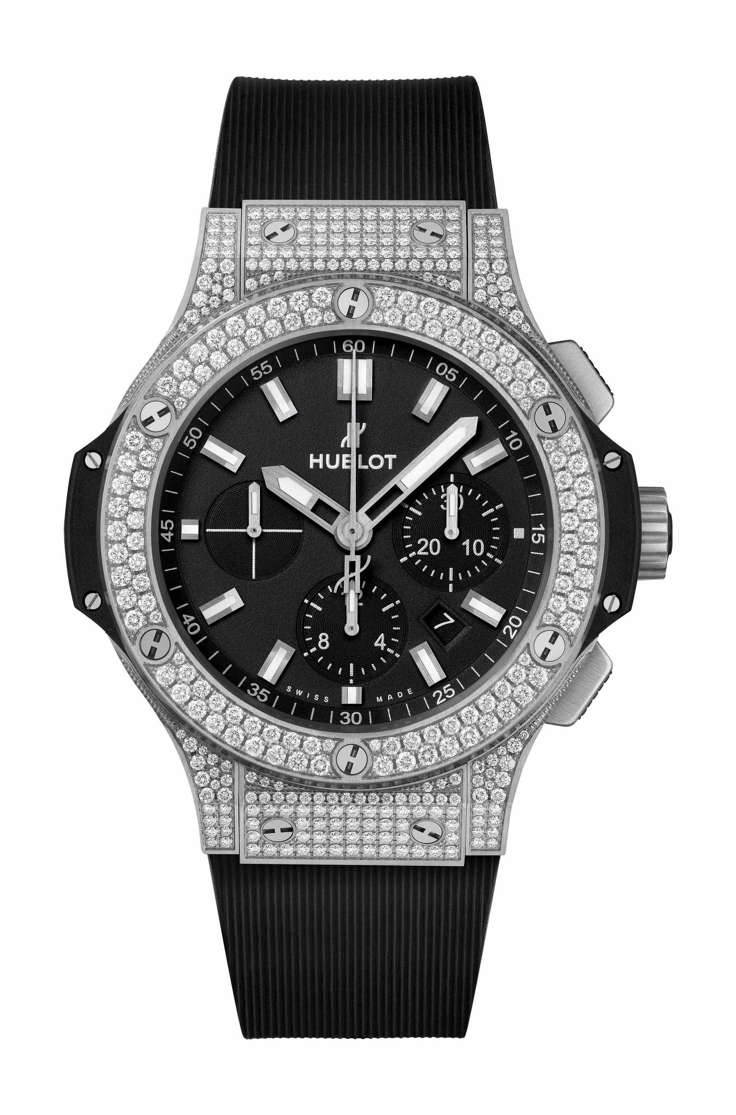 Hublot Big Bang Steel Pavé
