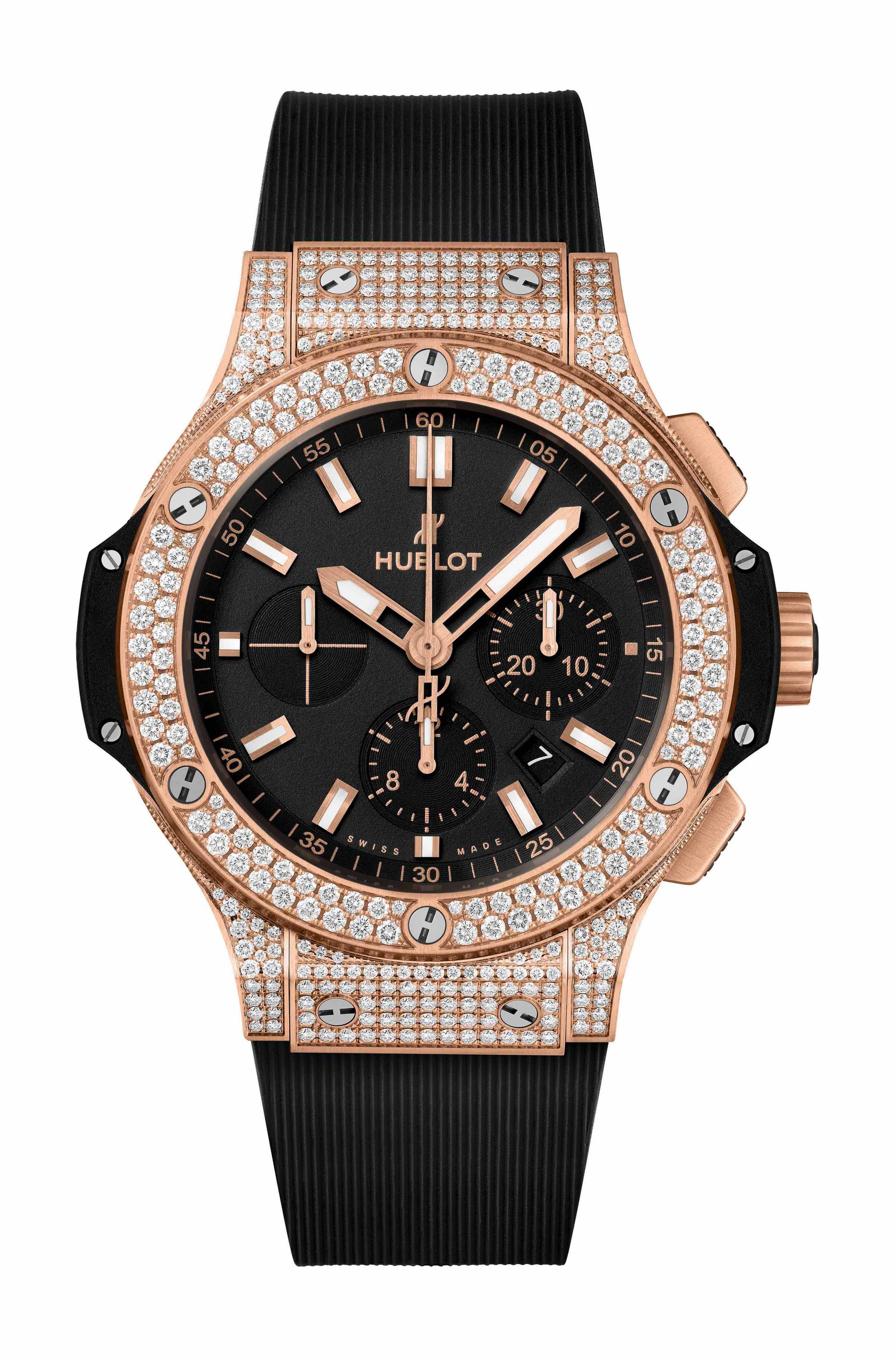 Hublot Big Bang Gold Pavé