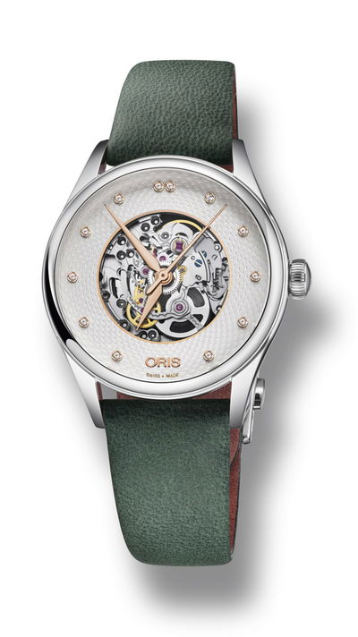 Oris Artelier Skeleton Diamonds