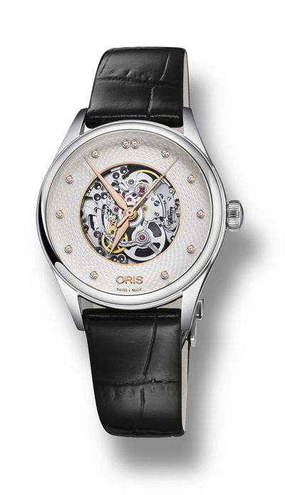 Oris Artelier Skeleton Diamonds
