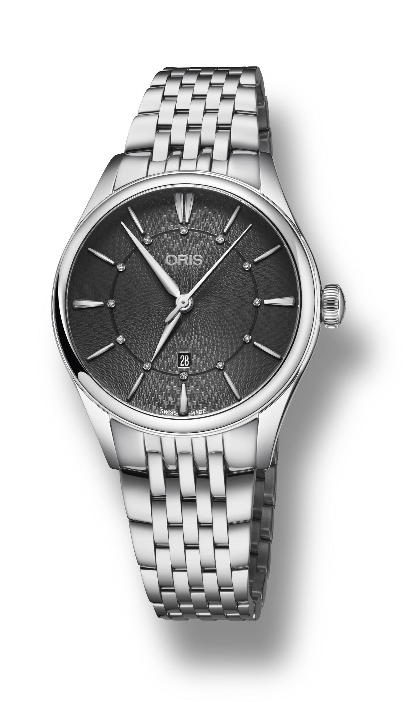 Oris Artelier Date Diamonds