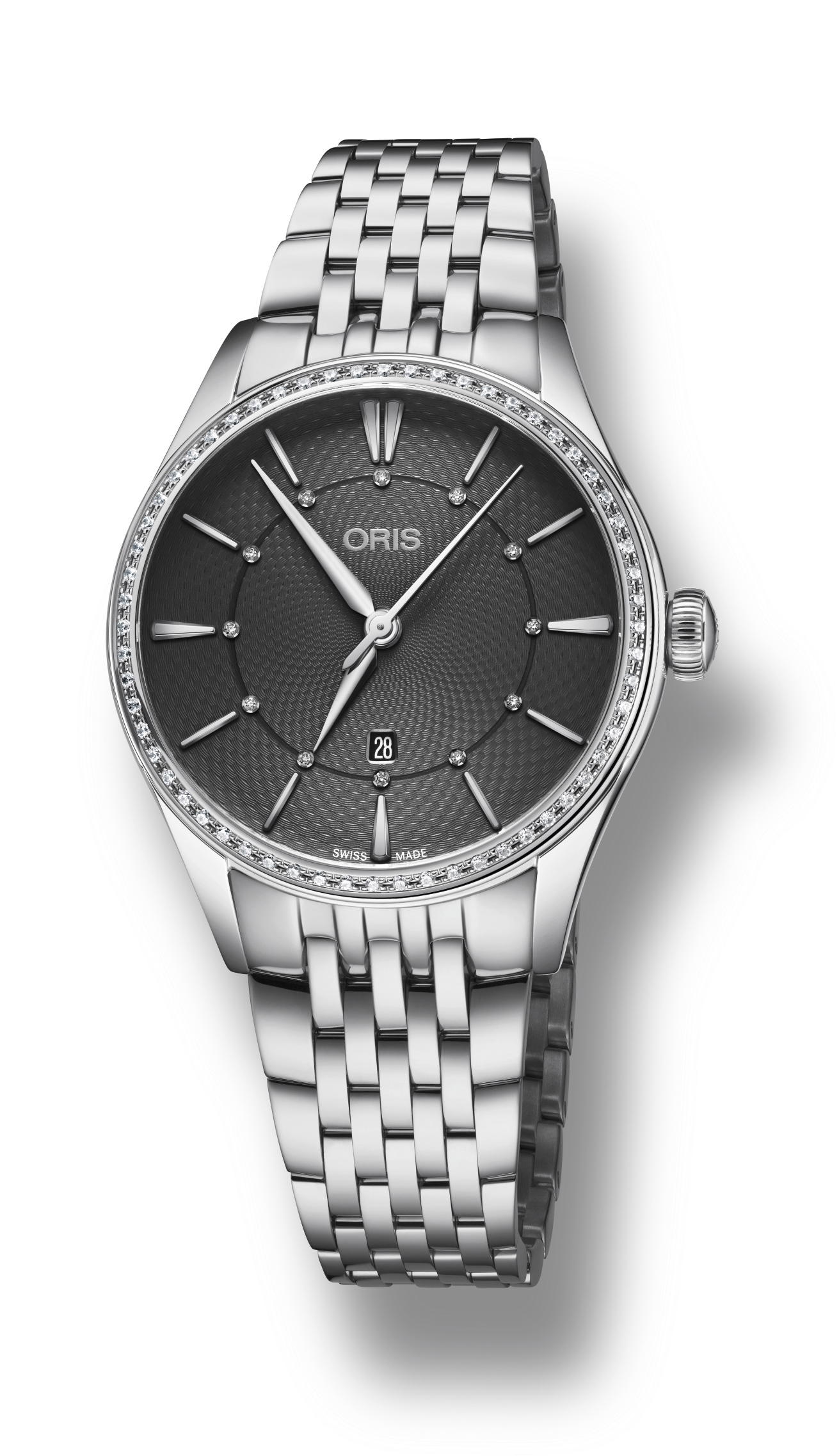 Oris Artelier Date Diamonds