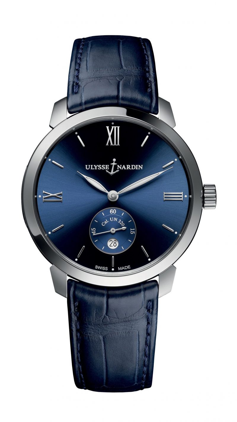 ulysse nardin classico blue