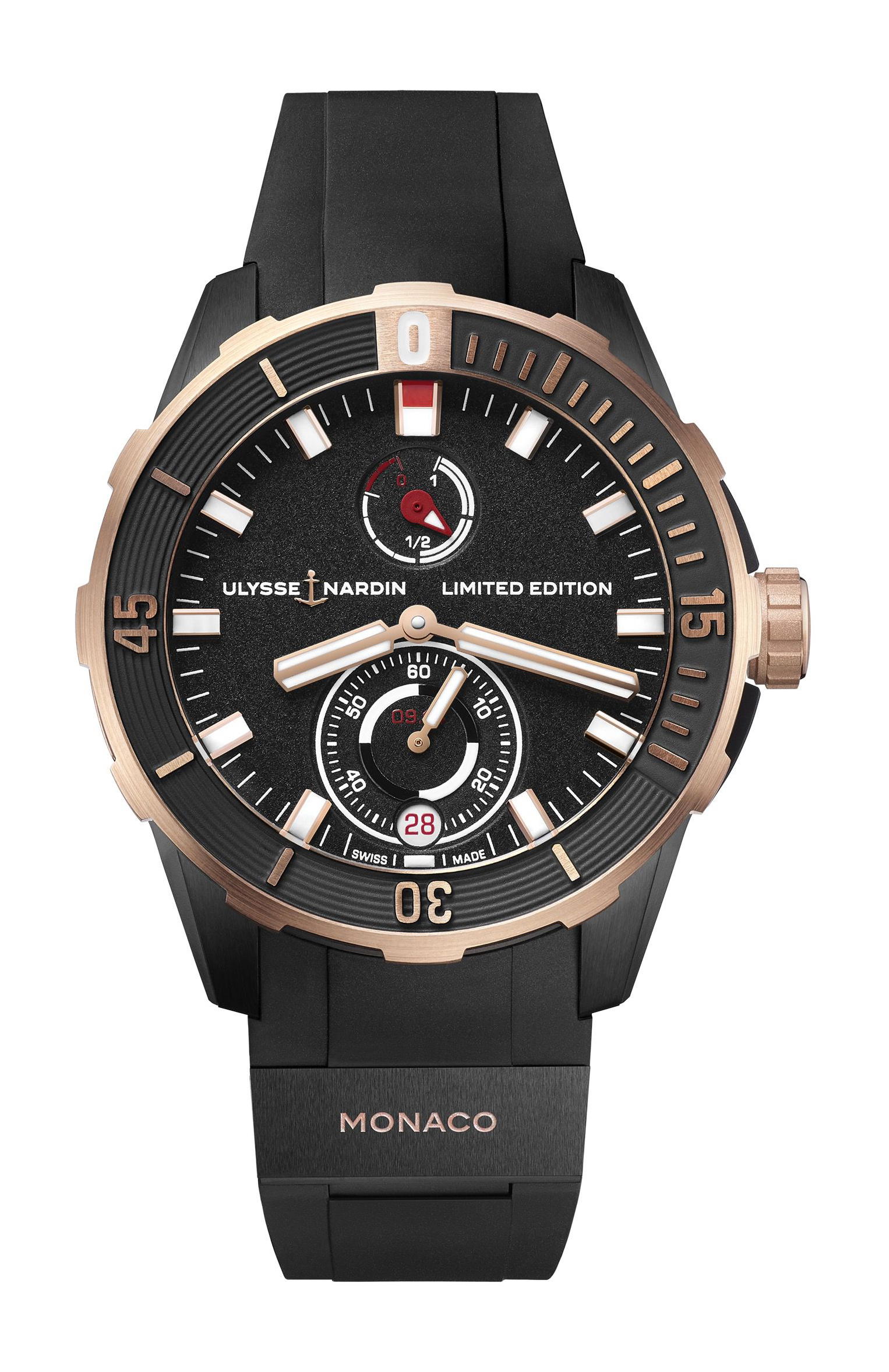 Ulysse Nardin Marine Diver Chronometer Black Moon