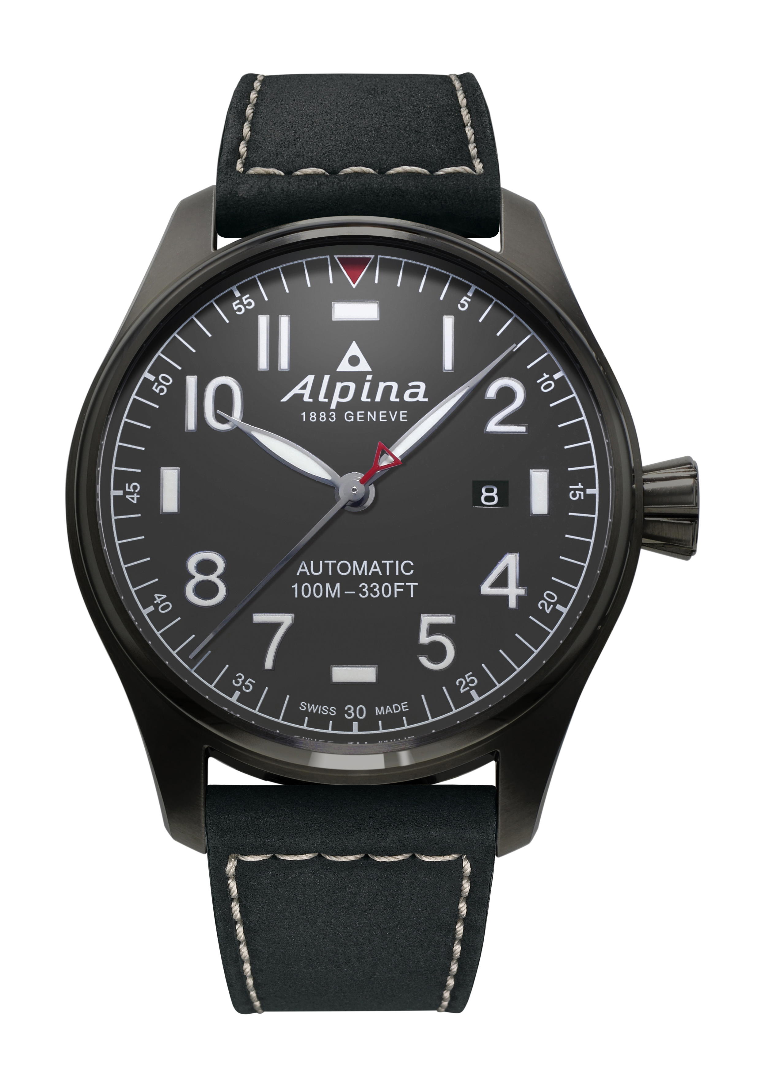 Alpina Startimer Pilot Automatic Matte Dark Gray