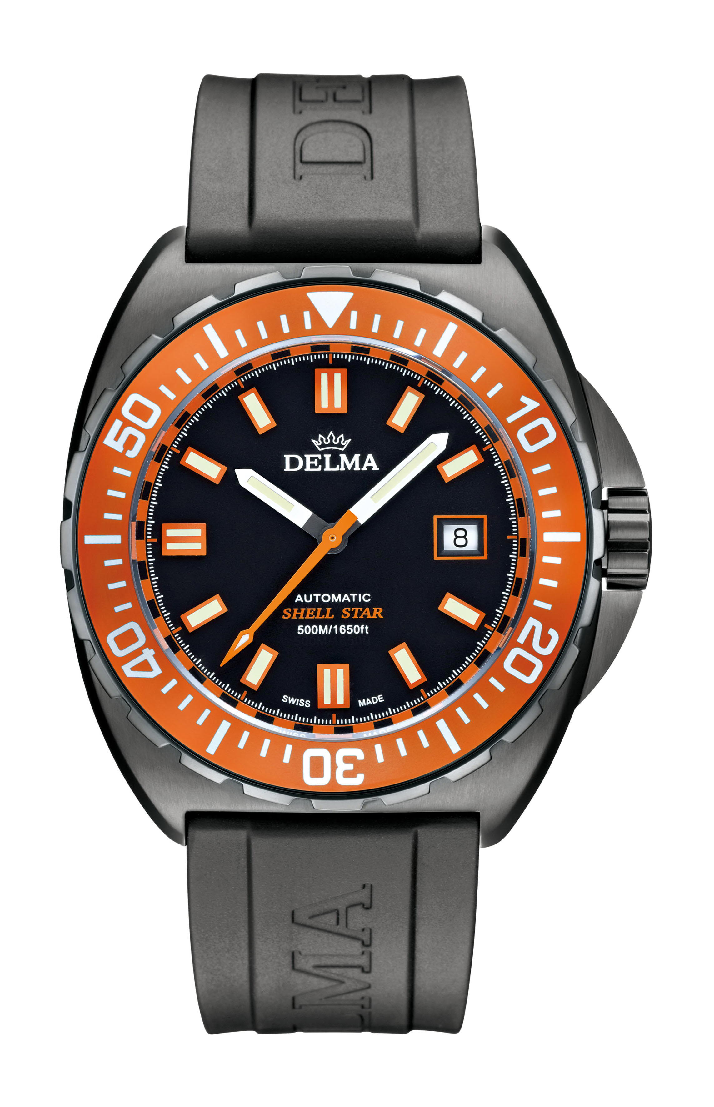 Delma Shell Star 44 Black Tag