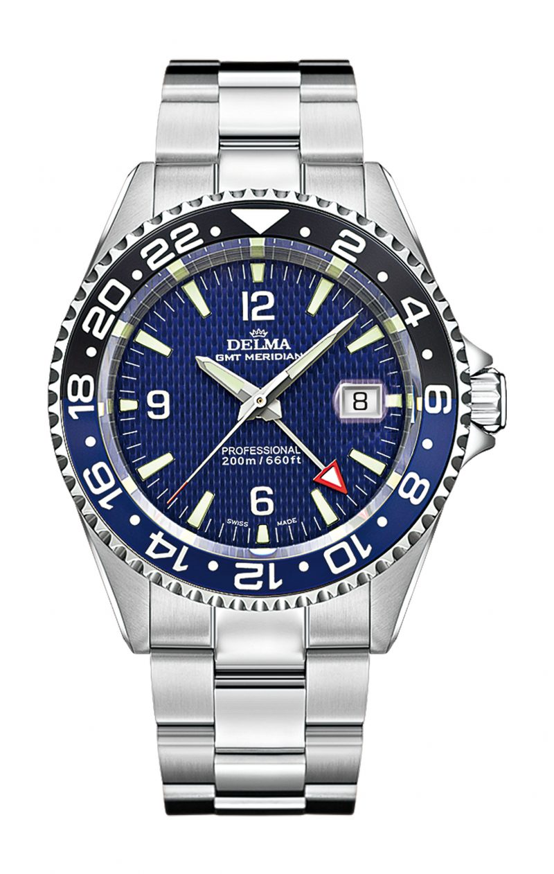 Delma Santiago GMT Meridian 41701.648.6.044 700 USD The Watch Pages