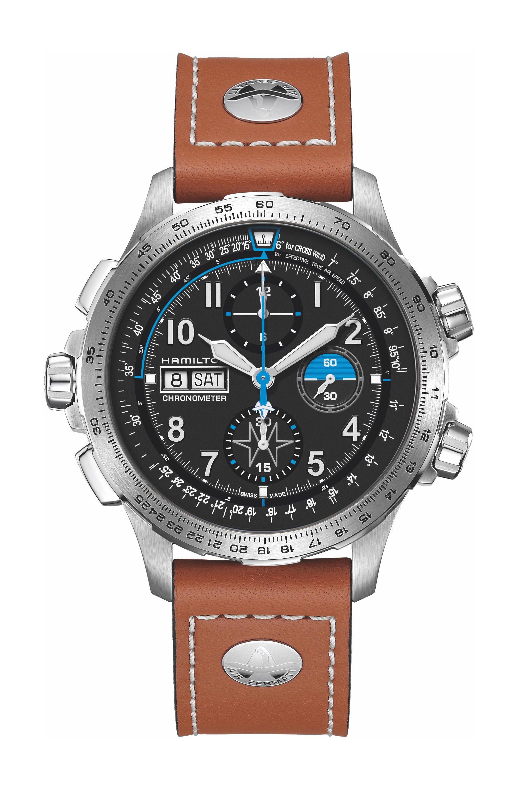 Hamilton Khaki Aviation Khaki X Wind Air Zermatt Auto Chrono