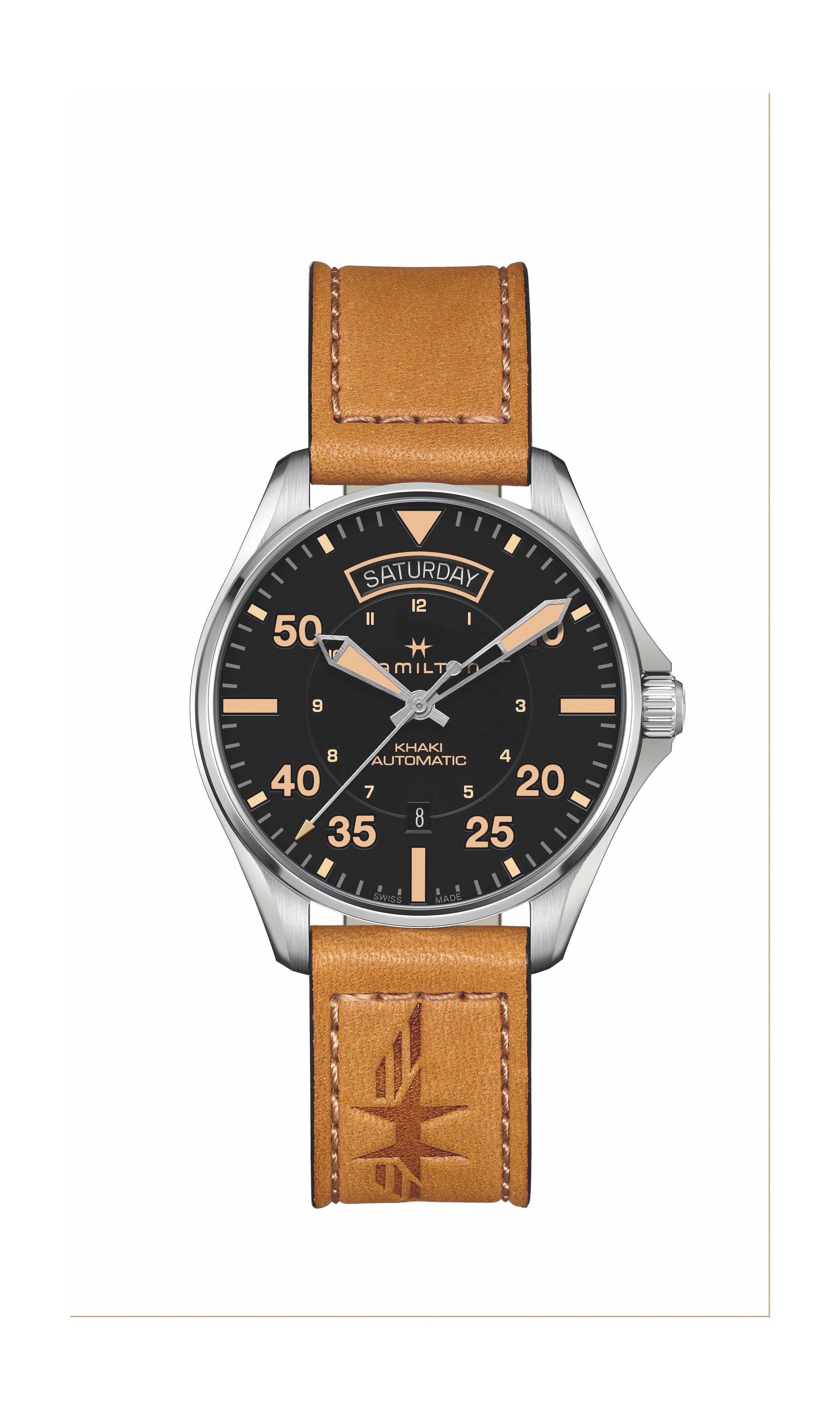 Hamilton Khaki Aviation Khaki Pilot Day Date Auto
