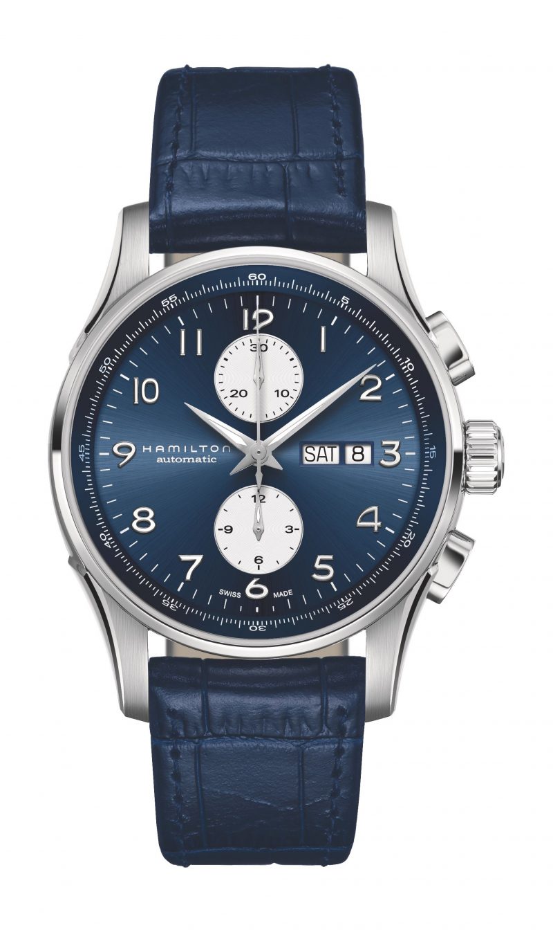 hamilton jazzmaster maestro auto chrono 45