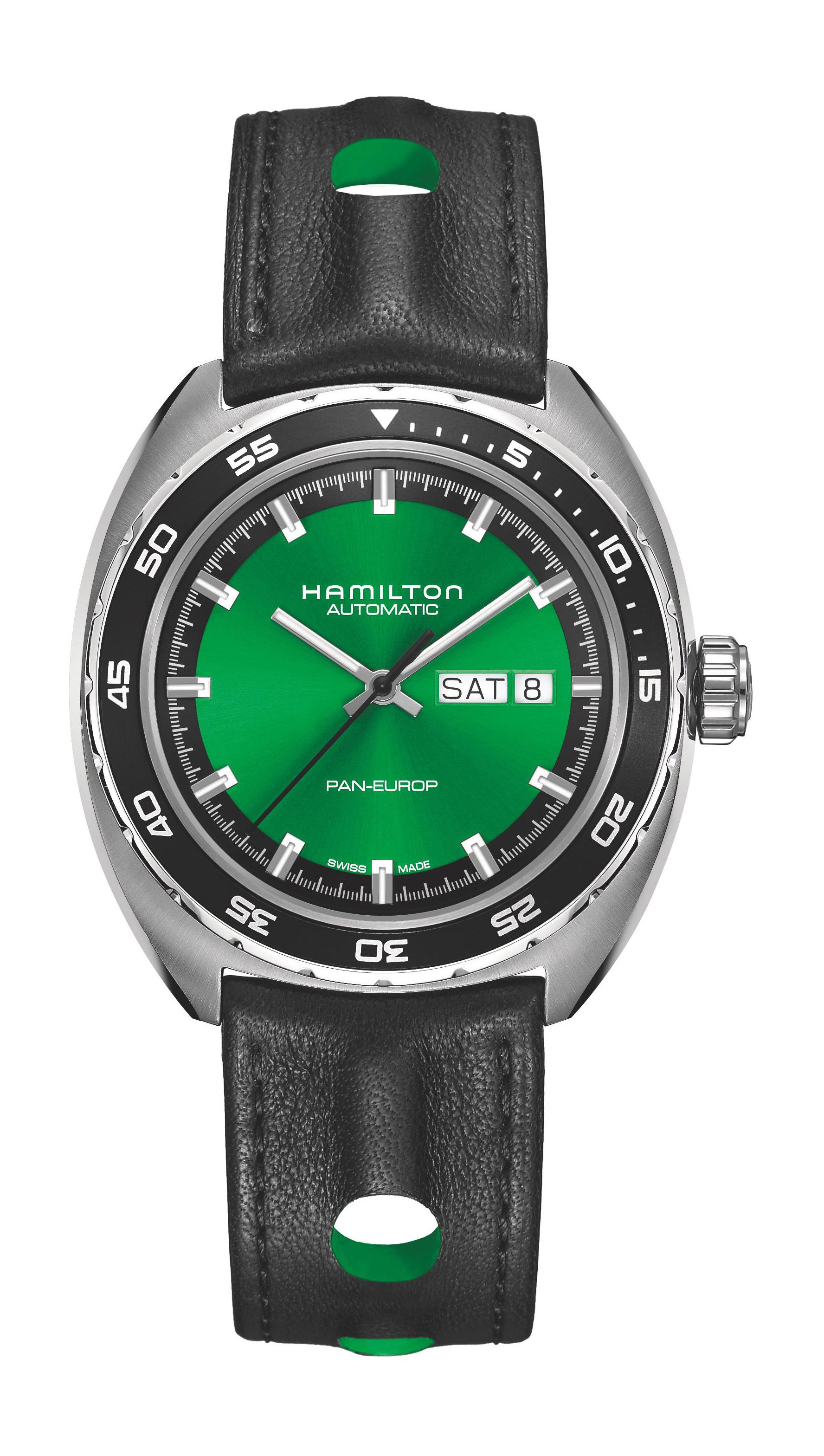 Hamilton American Classic Pan Europ Day Date Auto
