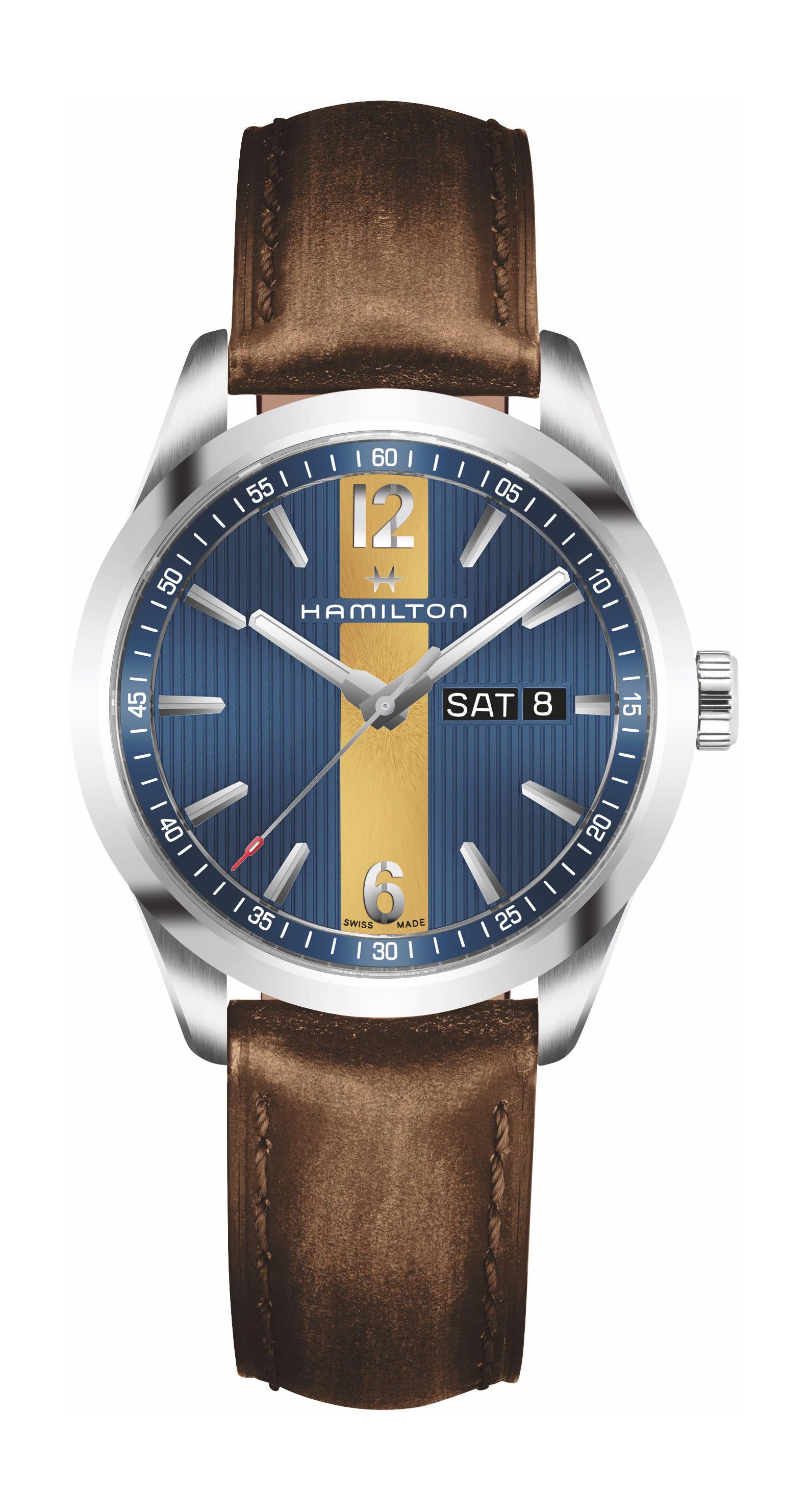 Hamilton Broadway Day Date Quartz