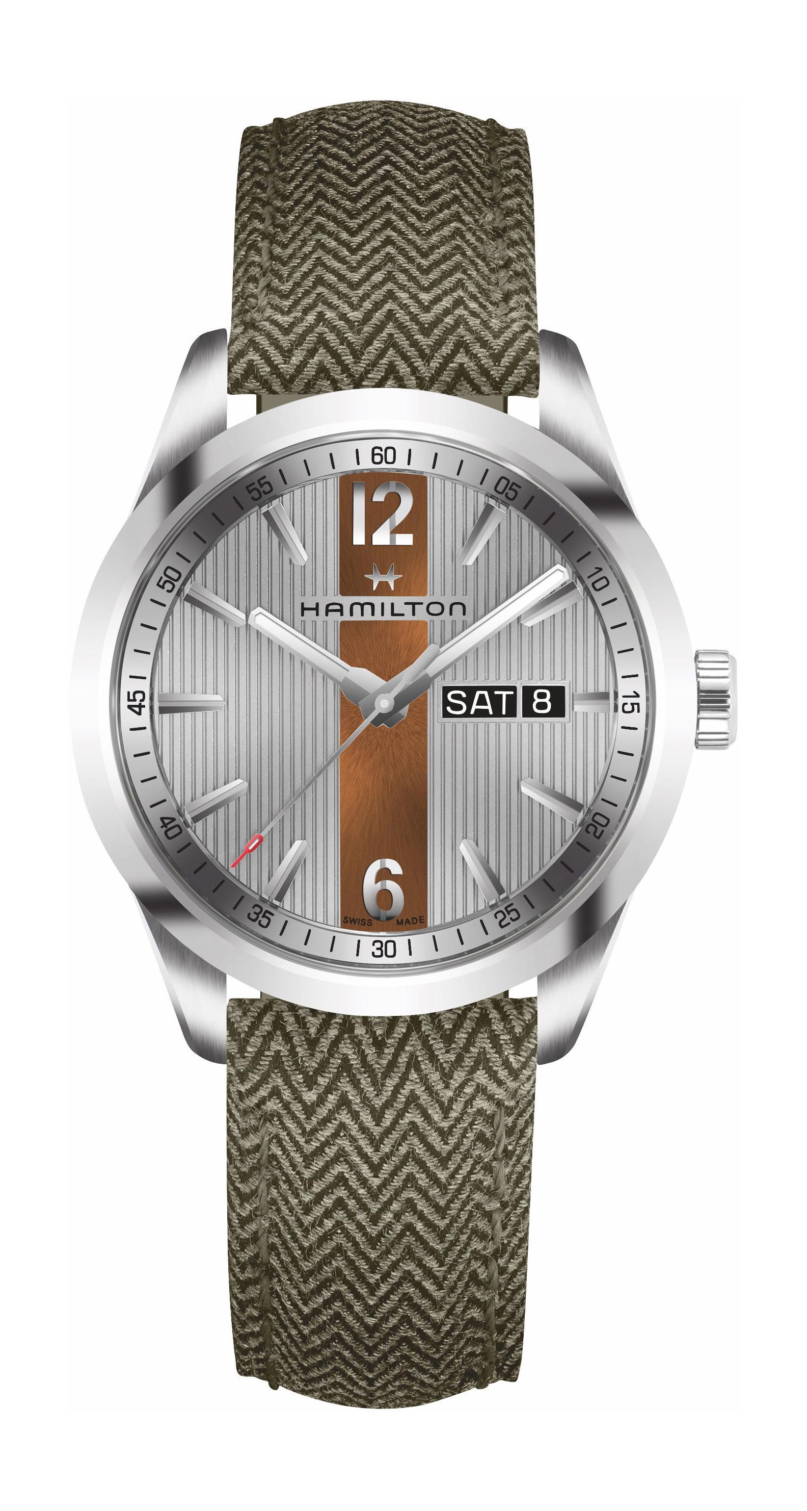 Hamilton Broadway Day Date Quartz
